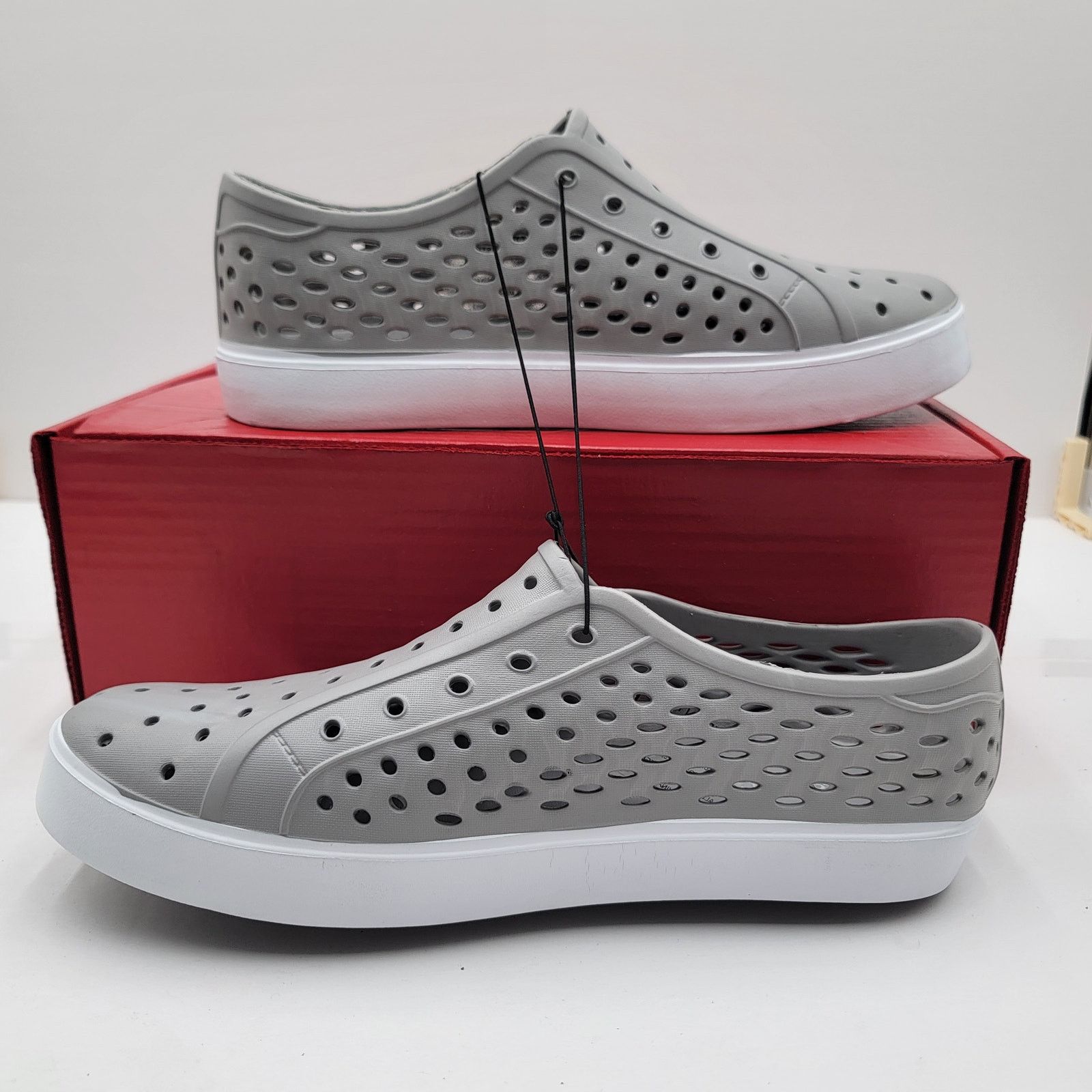London Fog London Fog Collection Men's Grey Clogs - Size 10 (273) Size US 10 / EU 43 - 2 Thumbnail