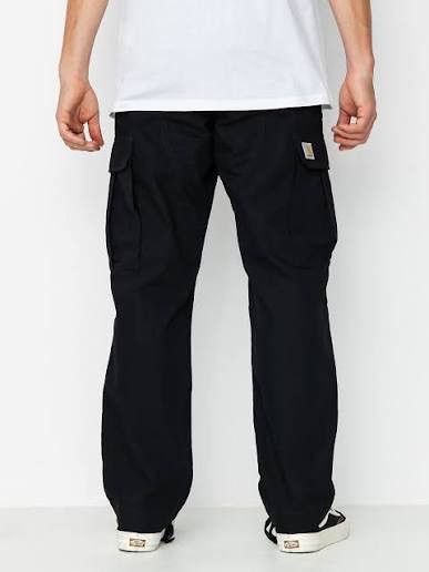 Carhartt Vintage Carhartt Cargo Black Pants Streetwear Y2K Size US 33 - 3 Thumbnail