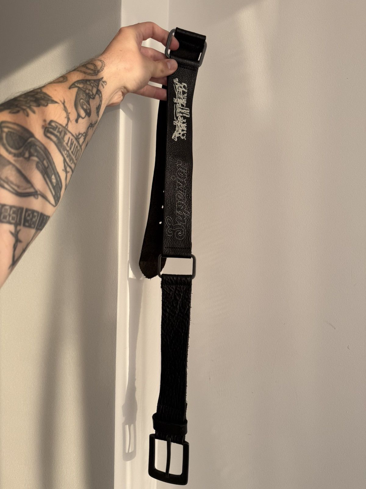 Levi's Rare Levi’s Superior Vintage Cow Leather Avant Garde Belt Size ONE SIZE - 1 Thumbnail