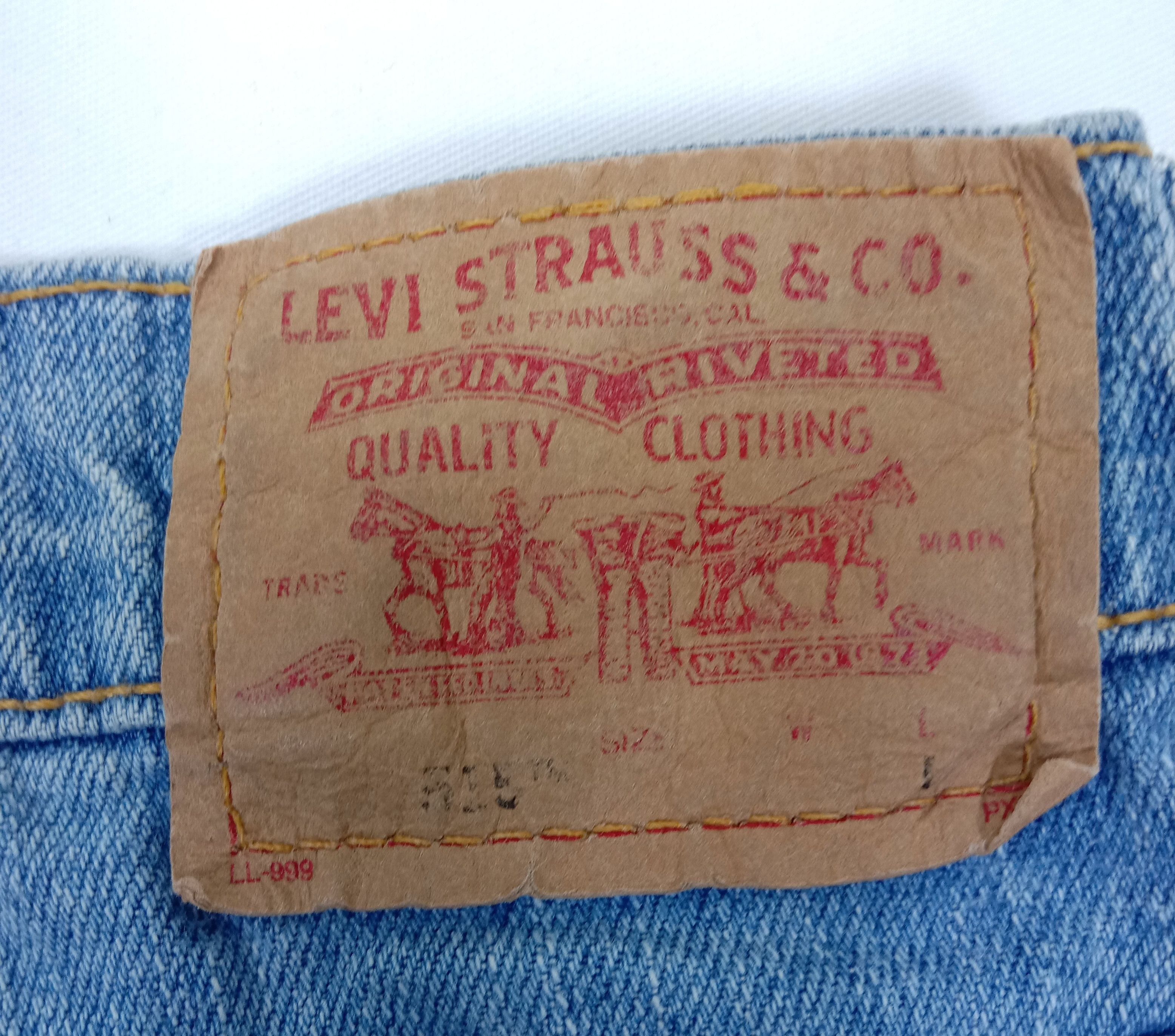Levi's Vintage Levi's 515 Flare Jeans Light Wash Boot Cut Denim Size 32" / US 10 / IT 46 - 14 Thumbnail