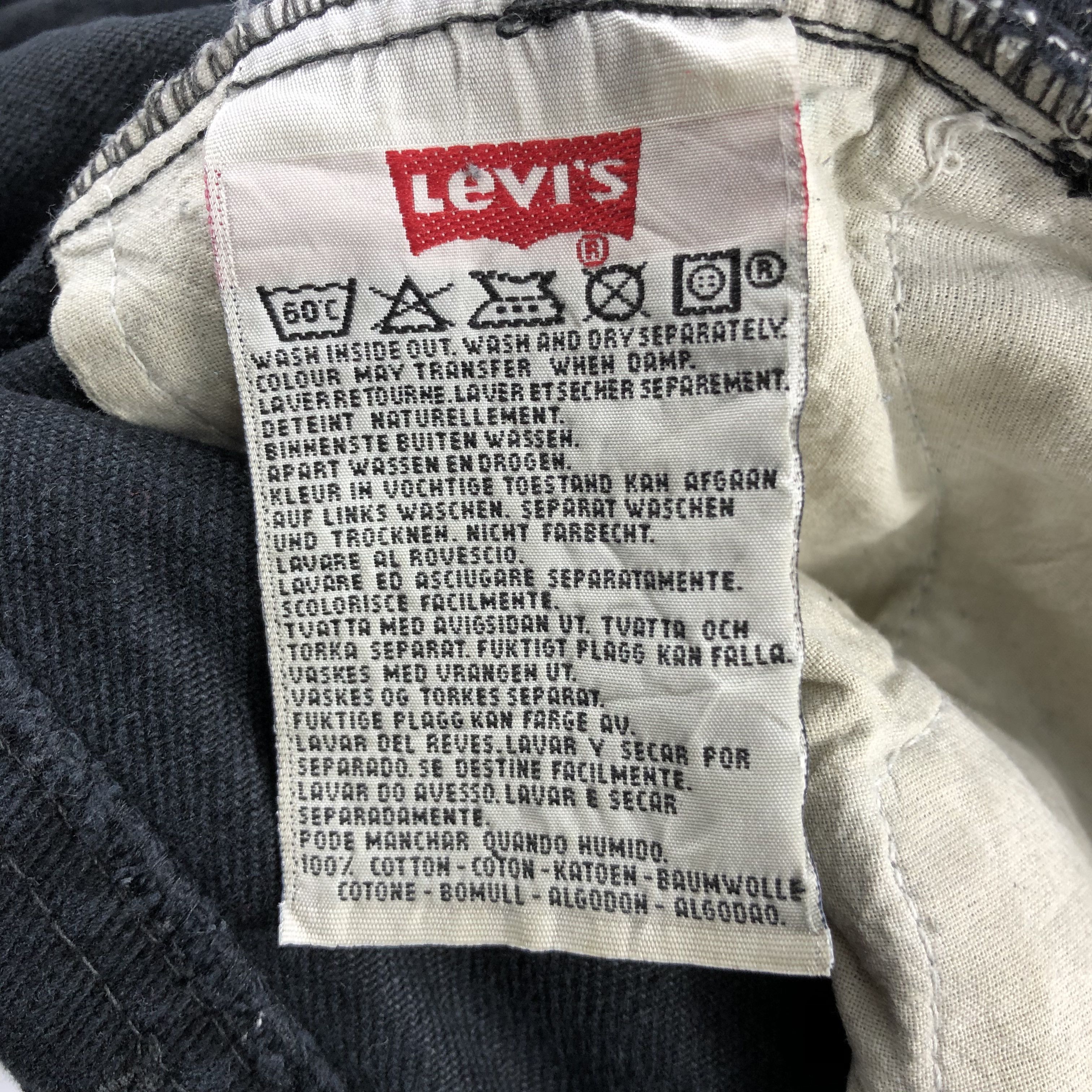 Levi's 90s Vintage Distress Levis 501 Jeans-JM2113 Size US 34 / EU 50 - 11 Thumbnail