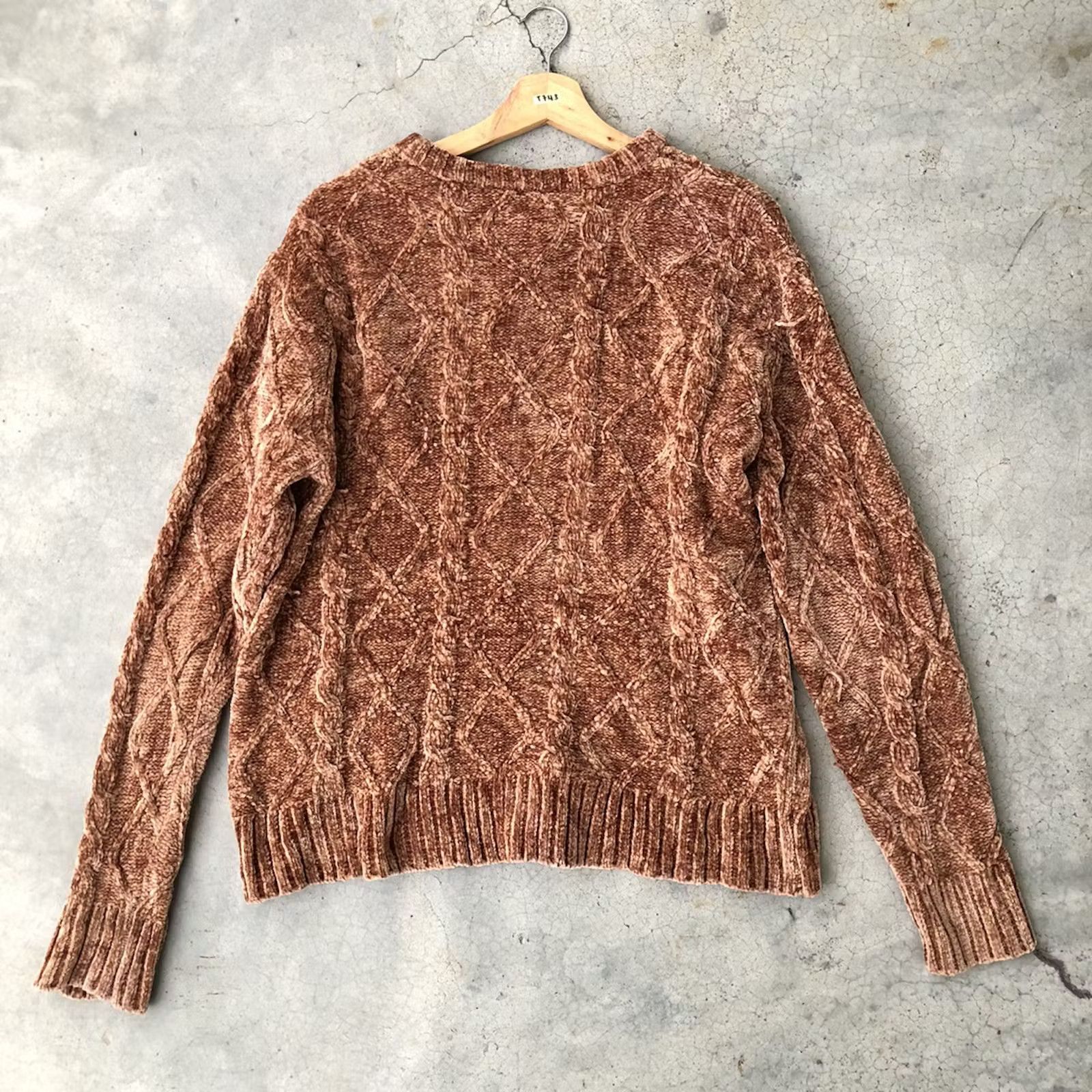 20471120 × Japanese Brand × Velvet 📌Vintage LHP Knitsweater Jumper/Memeri Valvet Size US XL / EU 56 / 4 - 7 Thumbnail