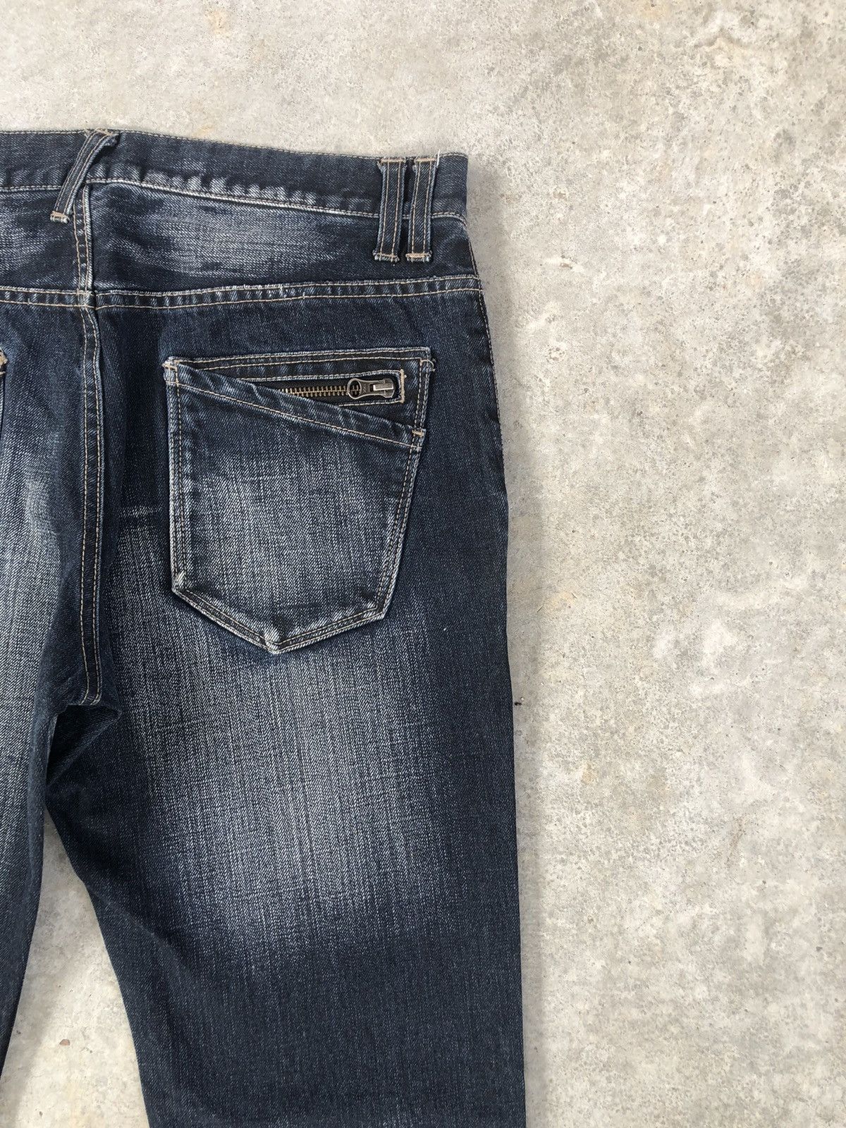 PPFM PPFM Distressed Jeans Size US 33 - 10 Thumbnail