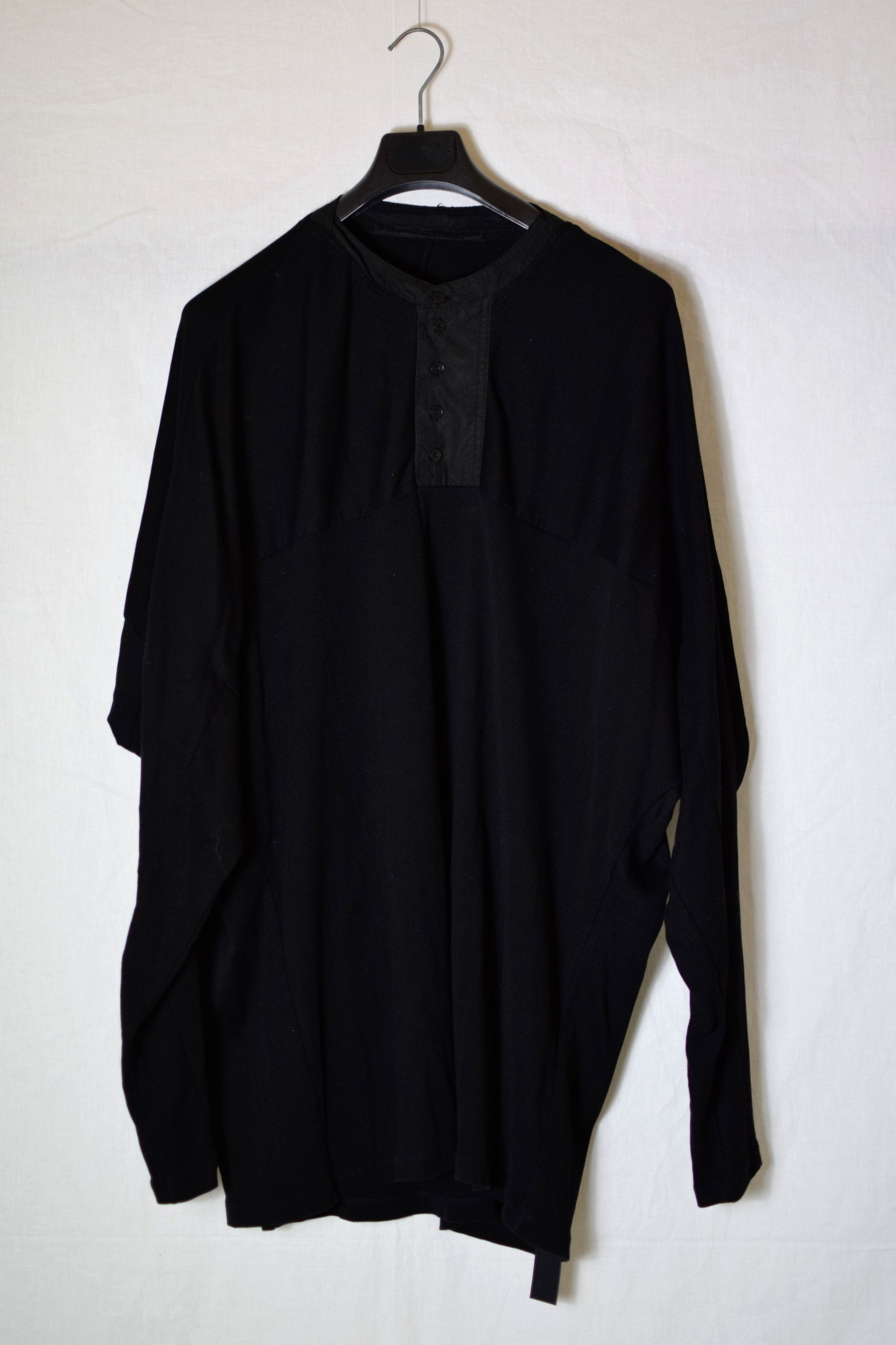 Julius Julius AW17 Neuromantika Henley Top - 597CUM14 Size US L / EU 52-54 / 3 - 2 Thumbnail