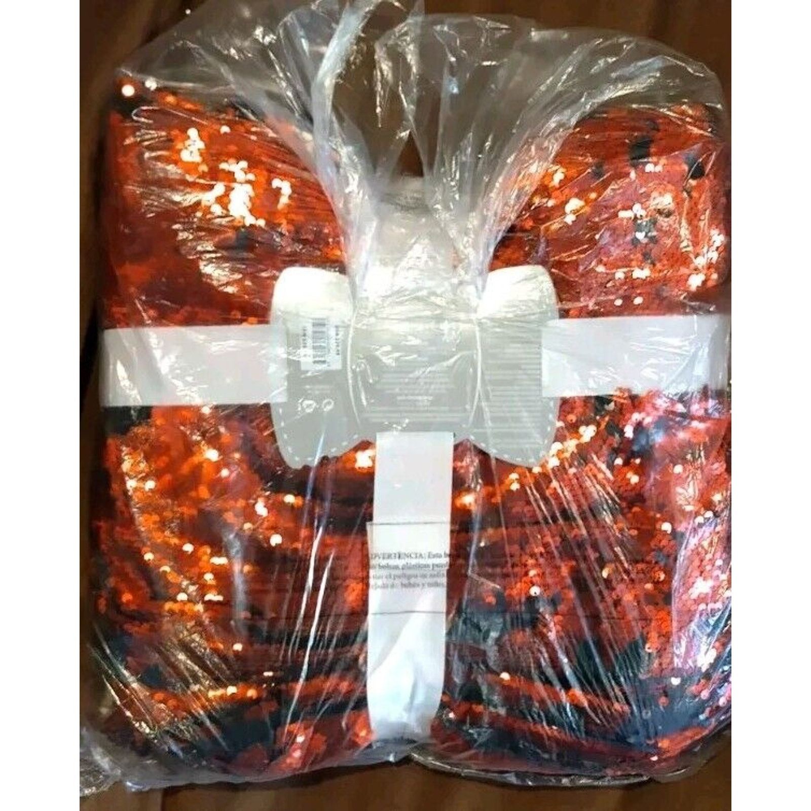 Disney NEW Disney Minnie Mouse Reversible Sequin Hooded Throw 70X40 Size ONE SIZE - 2 Thumbnail