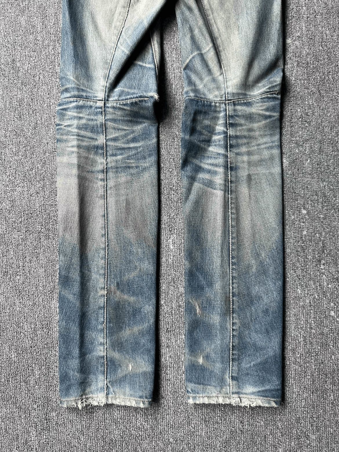 Undercover Undercover Sz 2 Undercover 10AW Distressed Structure Denim Size US 30 / EU 46 - 6 Thumbnail