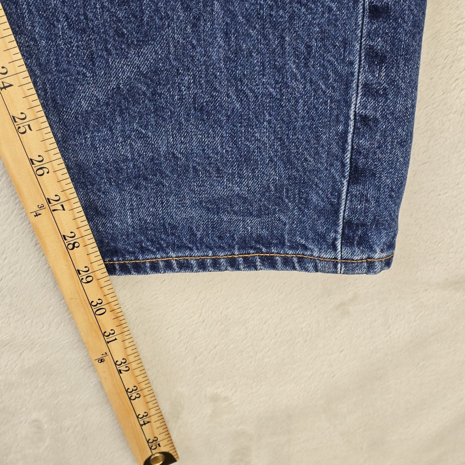 American Eagle Outfitters American Eagle Original Straight Fit Jeans 36x30 (Fits 38x29 Size US 36 / EU 52 - 11 Thumbnail