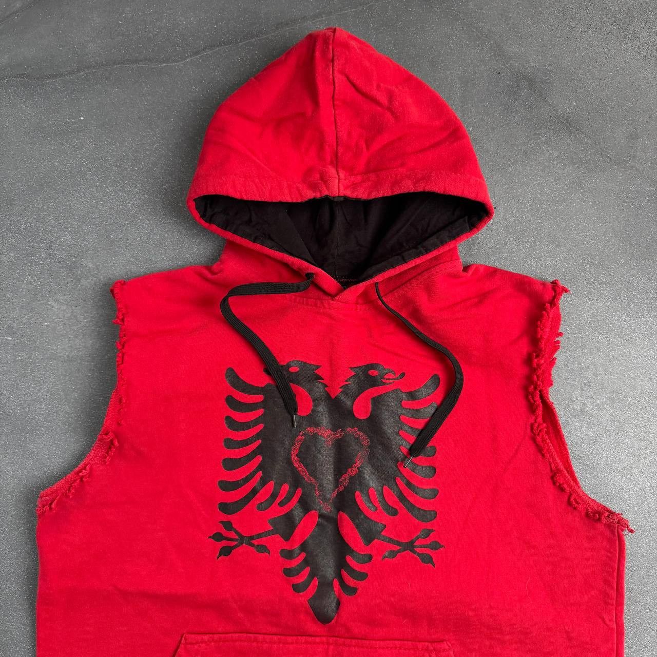 Japanese Brand Kanye West Vultures Style Distressed Hoodie Size US L / EU 52-54 / 3 - 2 Thumbnail