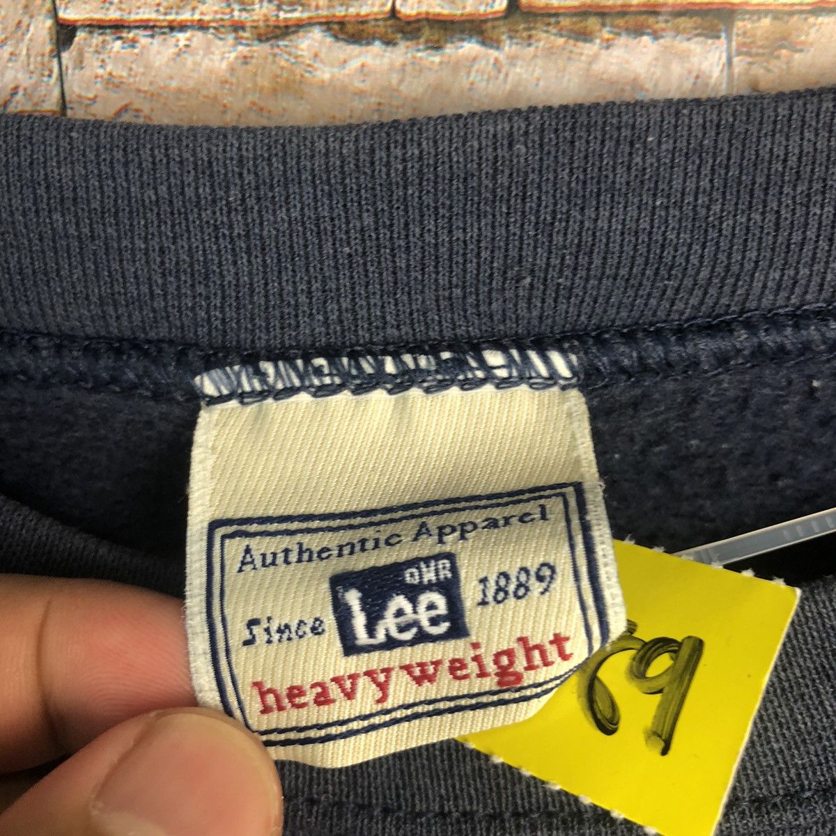 Lee Lee vintage Dark Blue Sweatshirt #A189 Size US L / EU 52-54 / 3 - 9 Thumbnail