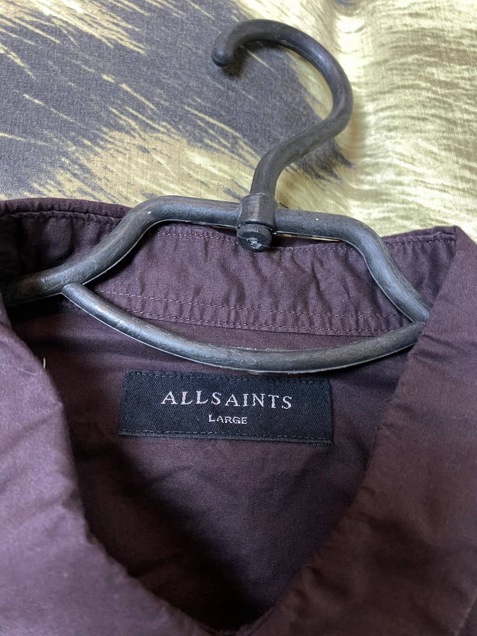 Allsaints × Vintage Allsaints luxury streetwear shirt long sleeve Size US L / EU 52-54 / 3 - 2 Thumbnail
