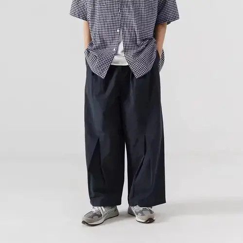 Jean Indigo Union Japan Dark Grey Worker Tokyo Oversized Pants Size US 30 / EU 46 - 4 Thumbnail