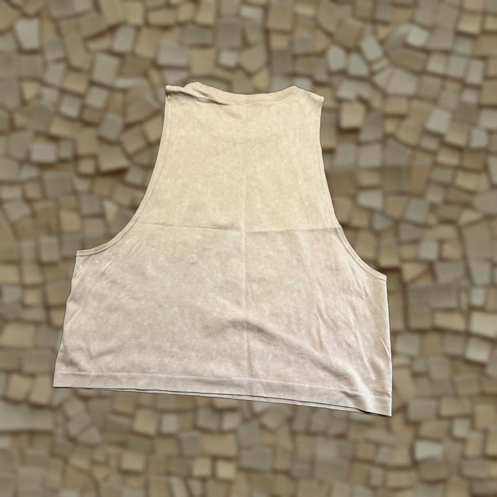 Vintage Offline by Aerie Tank Top Womens Size Small Brown Athletic Wear Cropped Tank Top Vintage No Size S / US 4 / IT 40 - 1 Thumbnail
