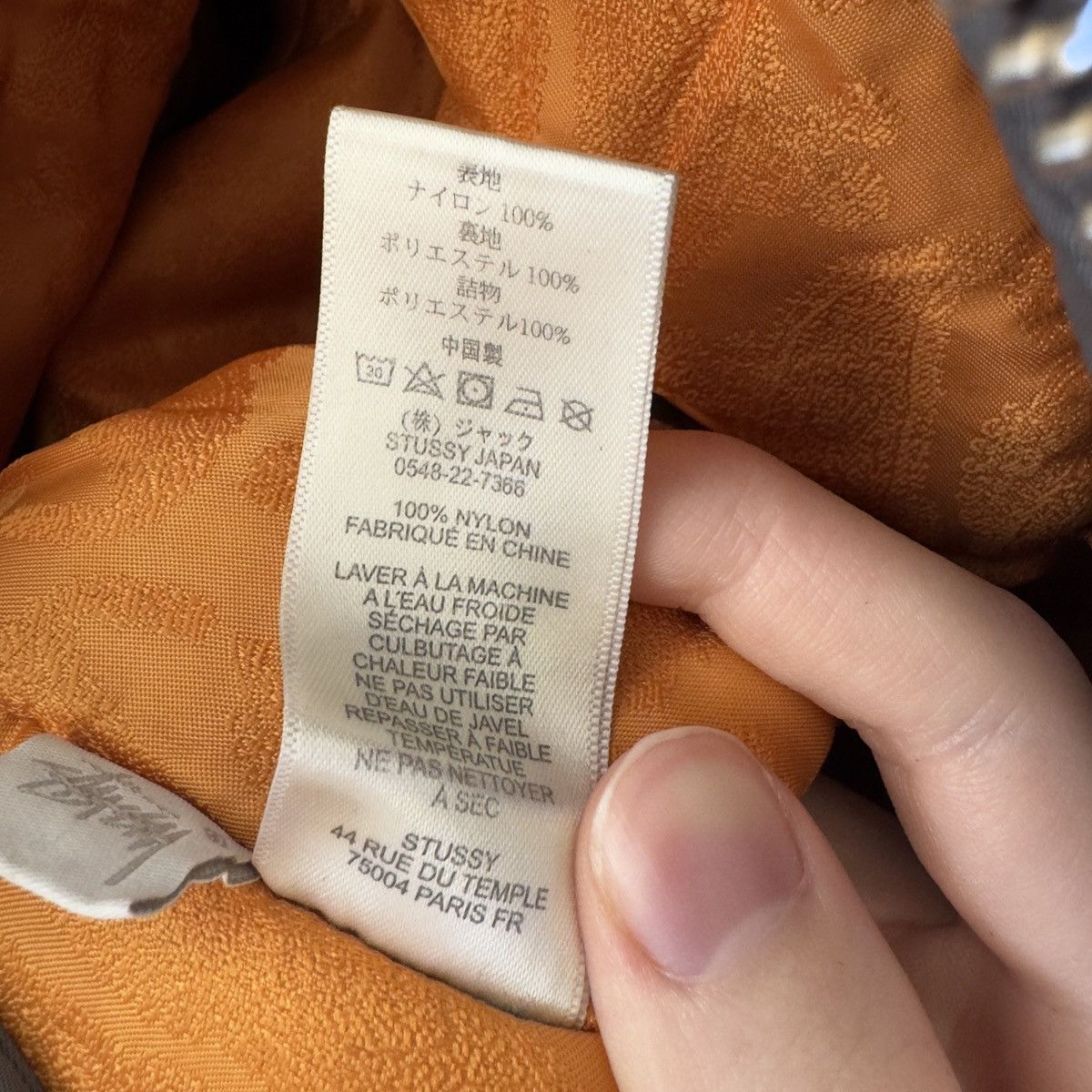Stussy Stussy Dyed Nylon Bomber Jacket - Charcoal Size US M / EU 48-50 / 2 - 7 Thumbnail