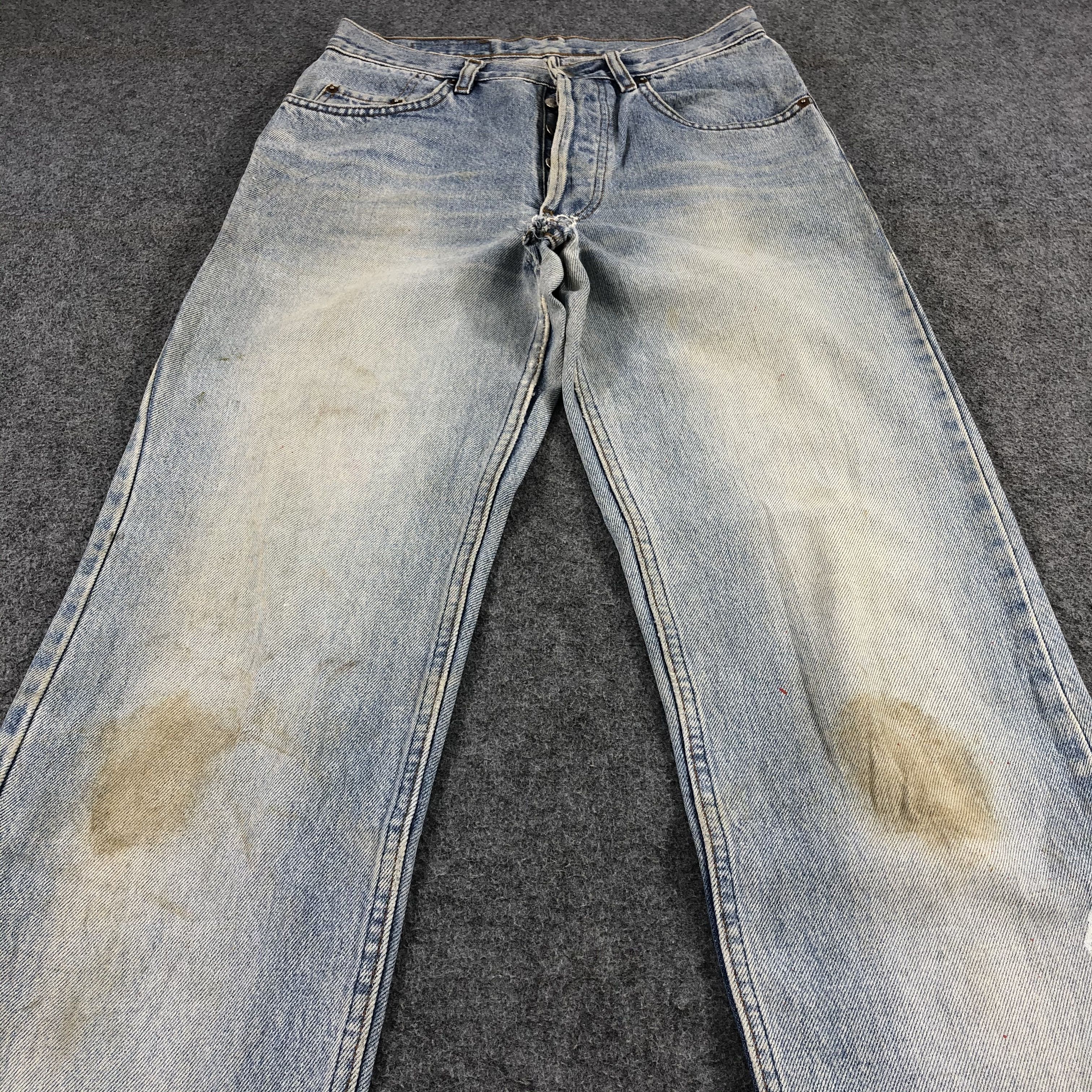 Levi's × Vintage Vintage 90s Light Wash Levis 501 Jeans-JM1599 Size US 29 - 3 Thumbnail