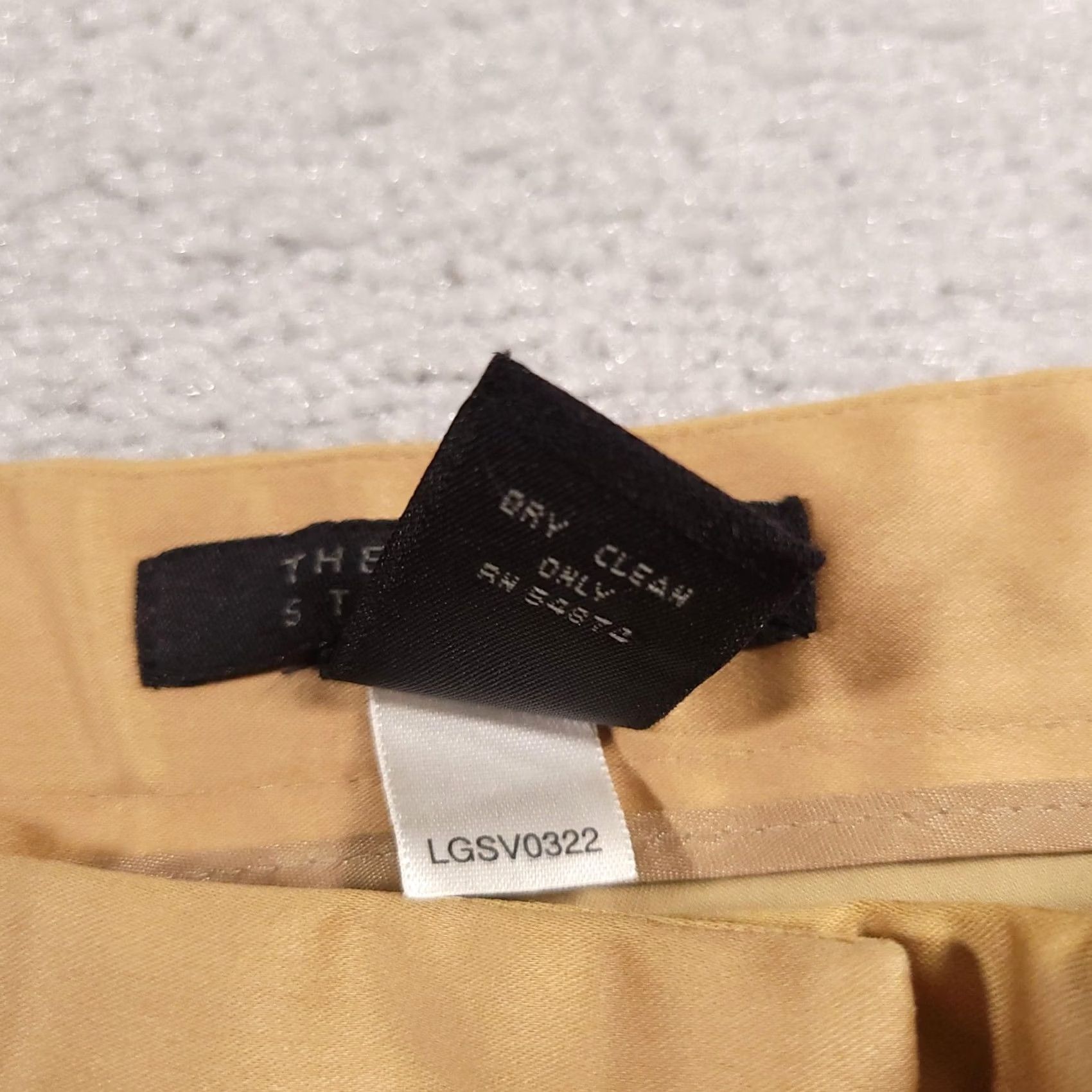 Vintage The Limited Stretch Dress Pants Womens 2 Tan Ankle Career Cropped Cuffed Size 26" / US 2 / IT 38 - 6 Thumbnail