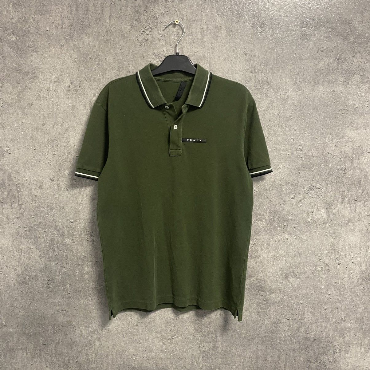 Prada Prada polo Black Tab Luxury Size US M / EU 48-50 / 2 - 1 Thumbnail
