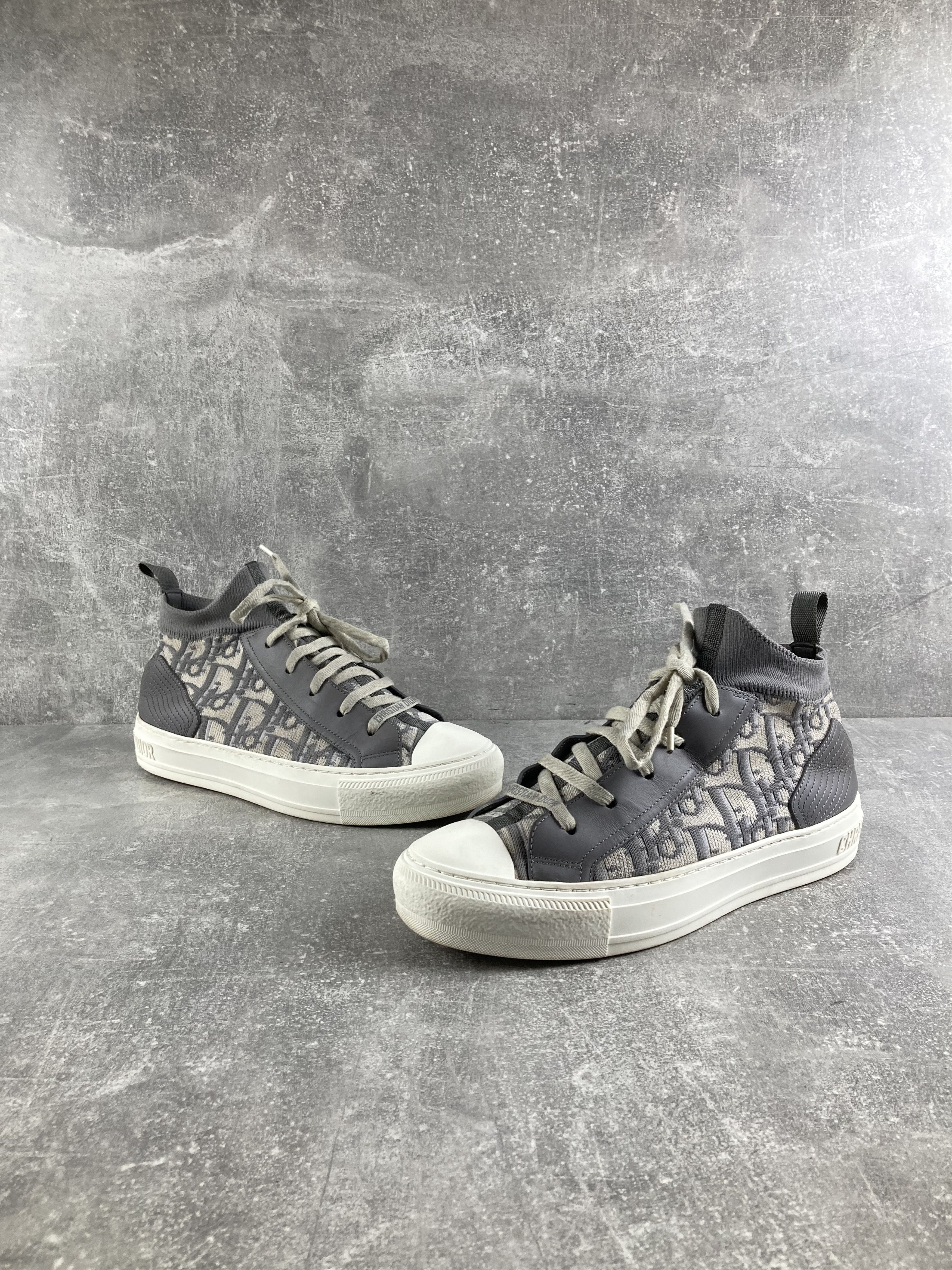 Dior Dior monogram logo Oblique Technical Mesh high sneakers Size US 7.5 / IT 37.5 - 4 Thumbnail