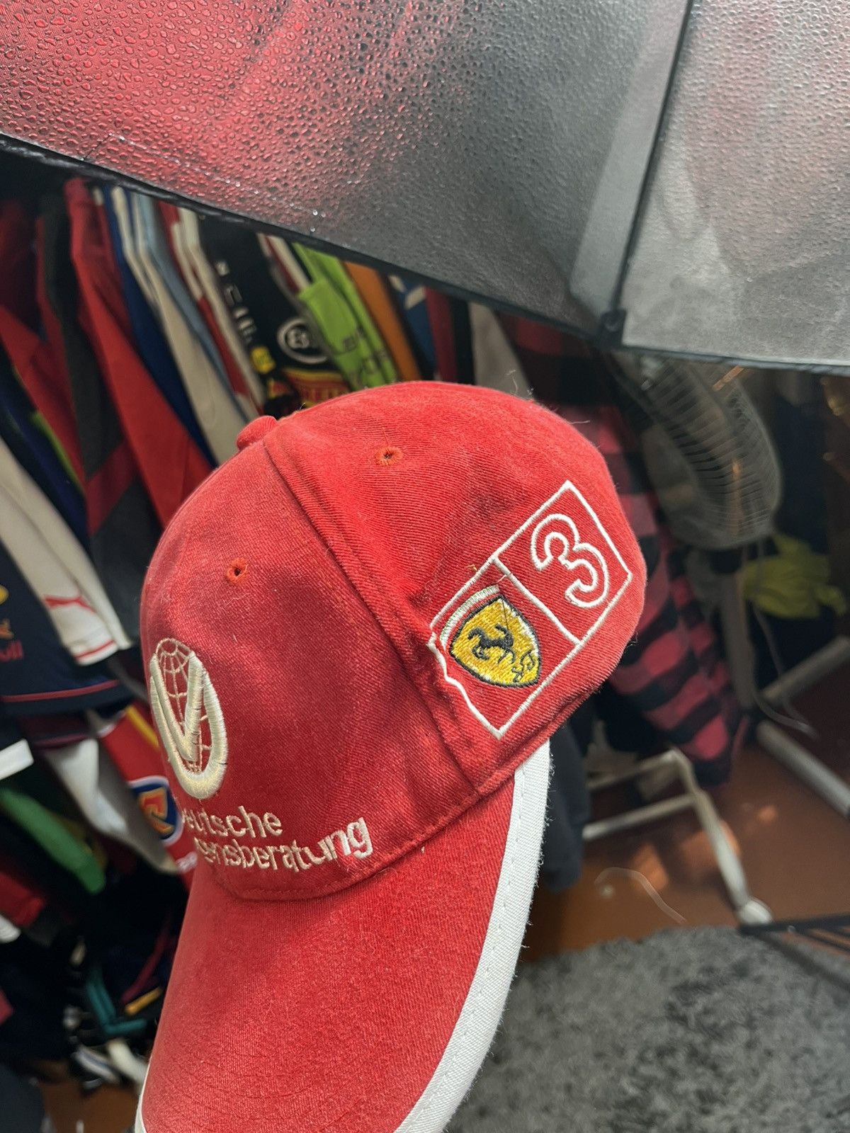 Ferrari FERRARI VINTAGE RACING GERMANY CAP Y2K Size ONE SIZE - 3 Thumbnail