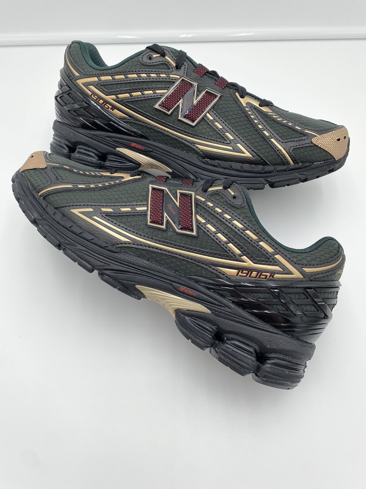 Kith × New Balance 12 Kith for New Balance 1906r Black Green | Grailed