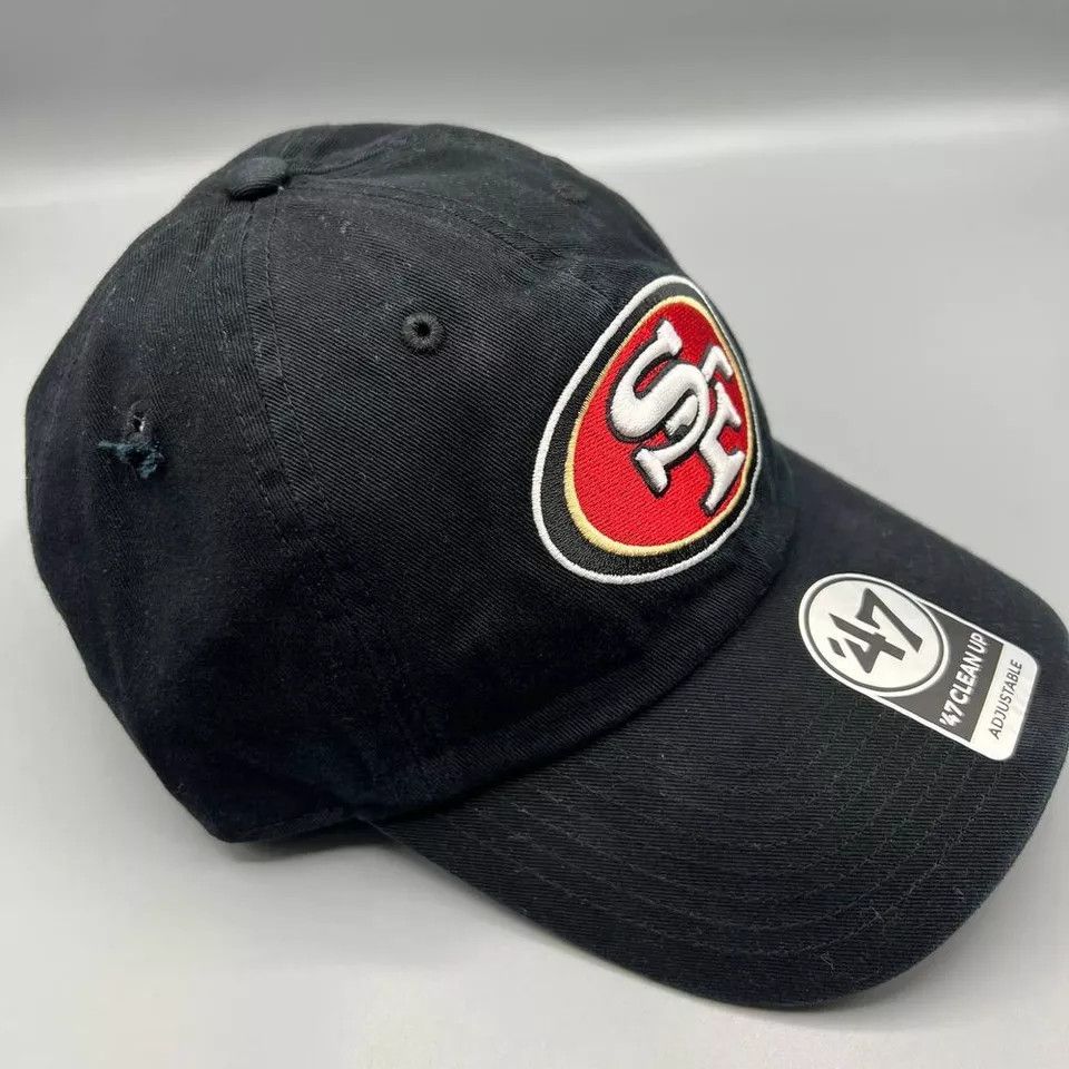 47 San Francisco 49ers Hat Men 47 Brand NFL Strap Back Cap Size ONE SIZE - 3 Thumbnail