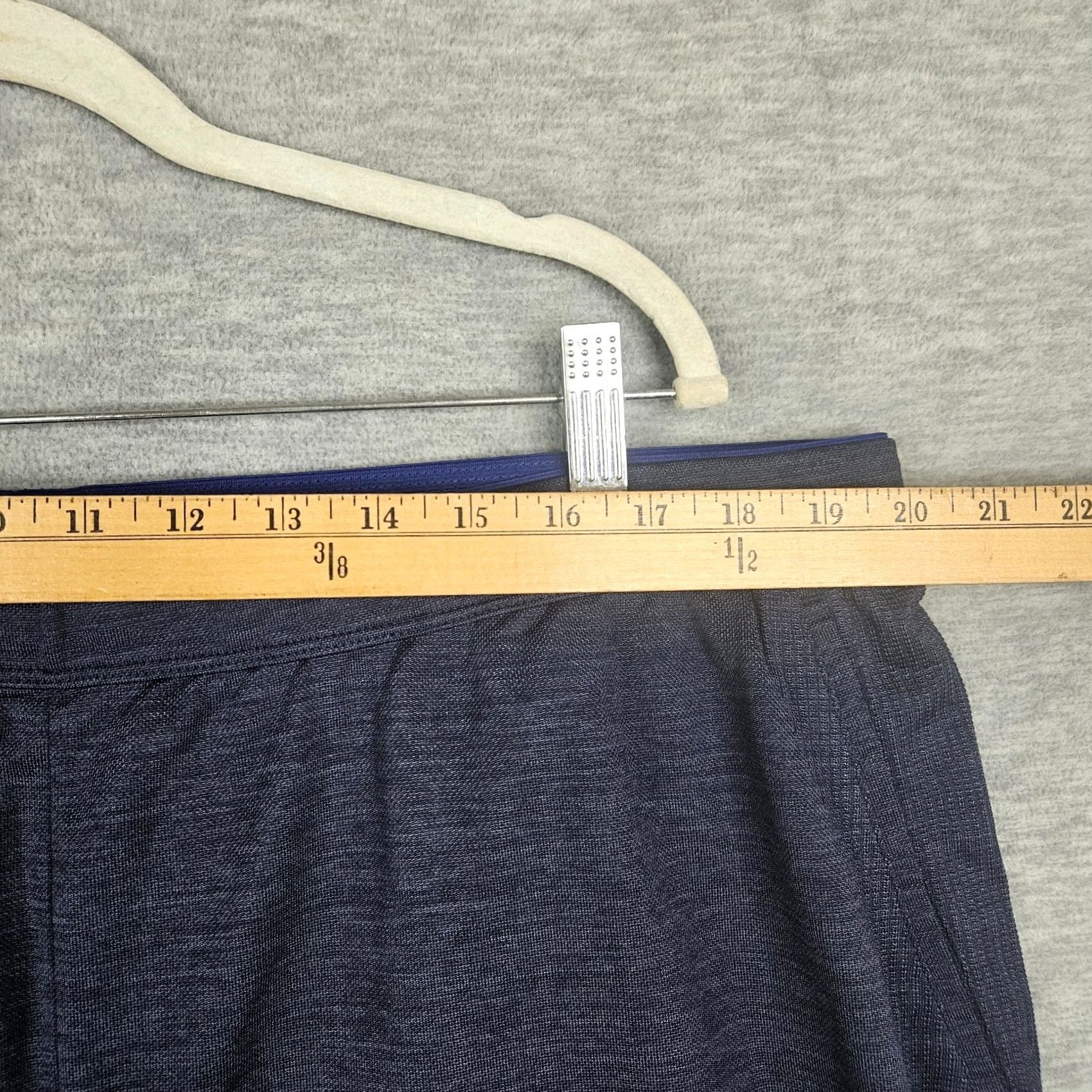 Uniqlo Uniqlo Men's Navy Blue Pull-on Knit Pants Pockets 3XL NEW Regular Fit Nylon Polyester Rise 10-12in Slashed Pocket Button Logo Casual Outdoor Size US XXL / EU 58 / 5 - 3 Thumbnail