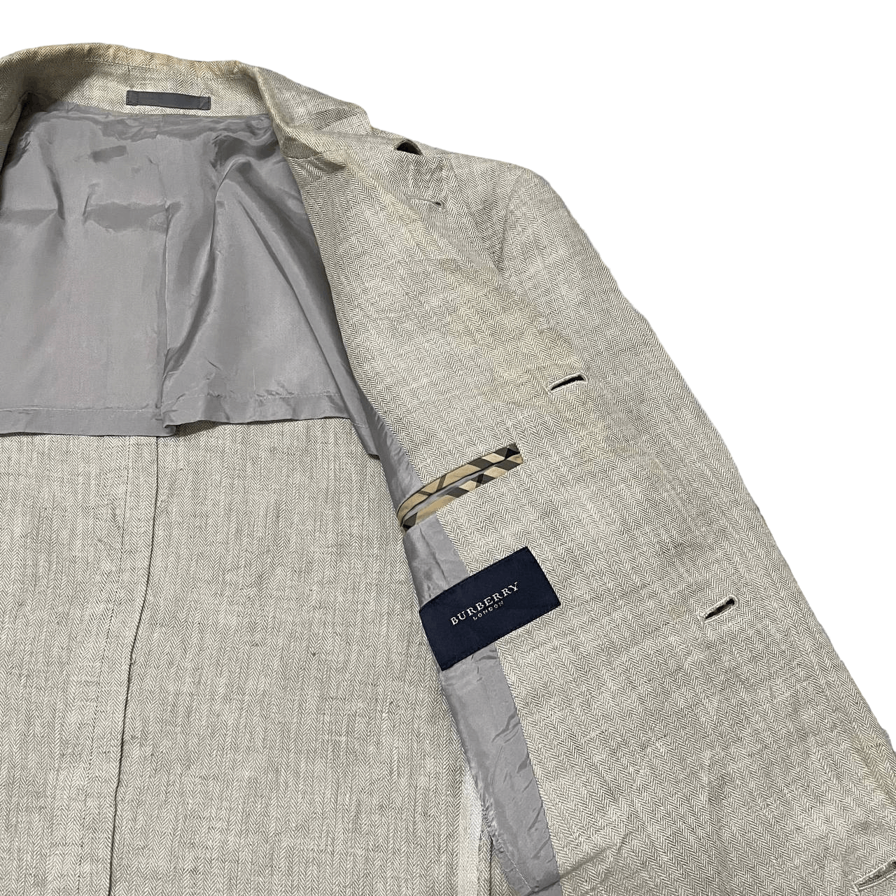 Burberry Vintage Burberry London Blazer Jacket Size US L / EU 52-54 / 3 - 9 Thumbnail