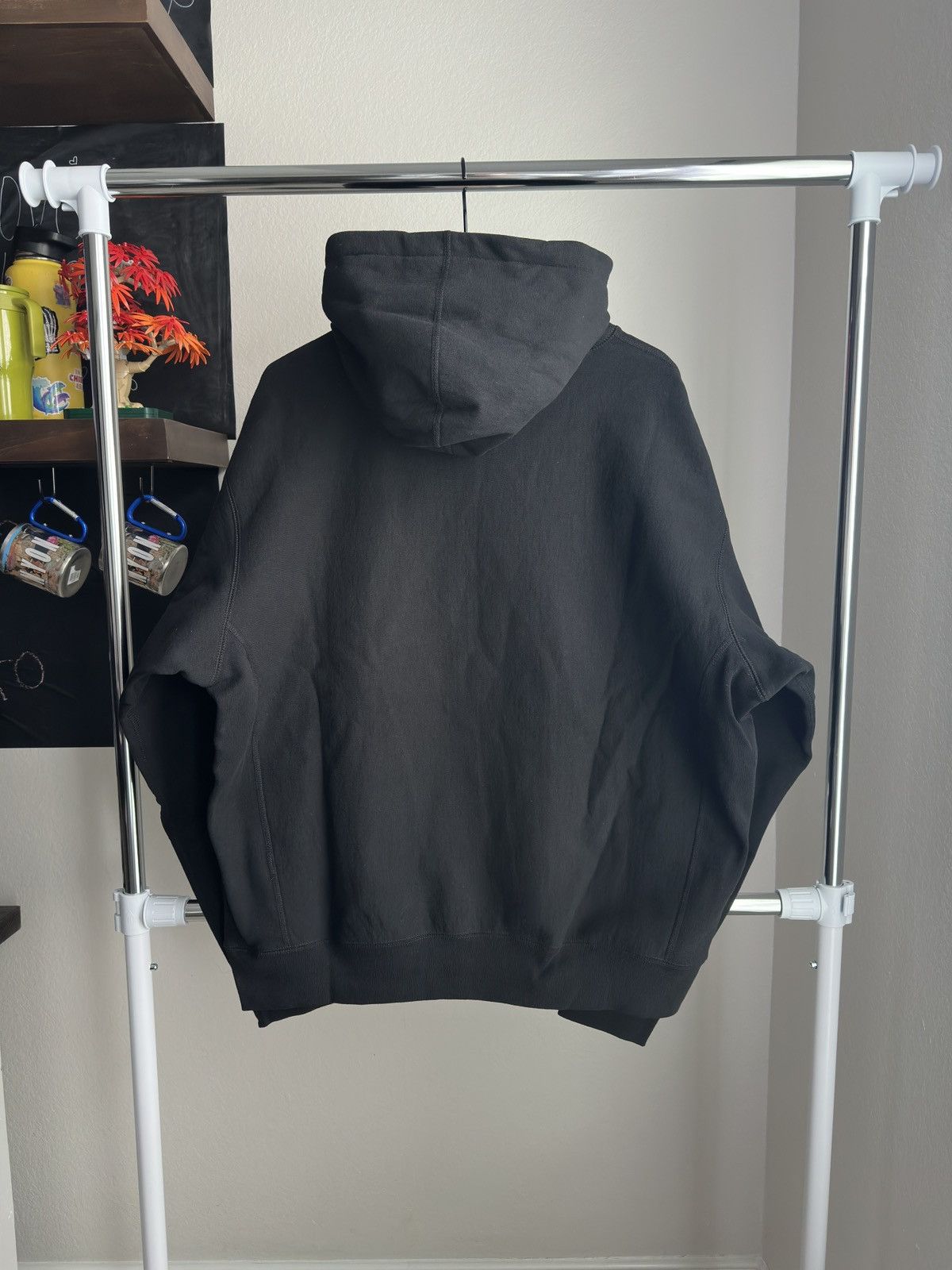 Supreme × Swarovski Supreme x Swarovski Motion Logo Hoodie Black Size US XL / EU 56 / 4 - 2 Thumbnail