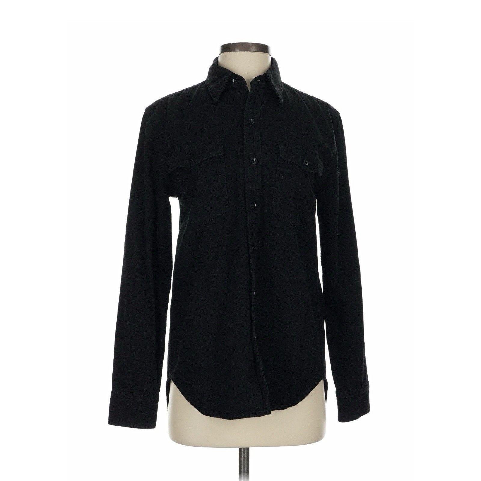 WARDROBE.NYC Wardrobe.nyc Black Button Down Shirt XXS 2XS Size XXS / US 00 / IT 34 - 2 Thumbnail