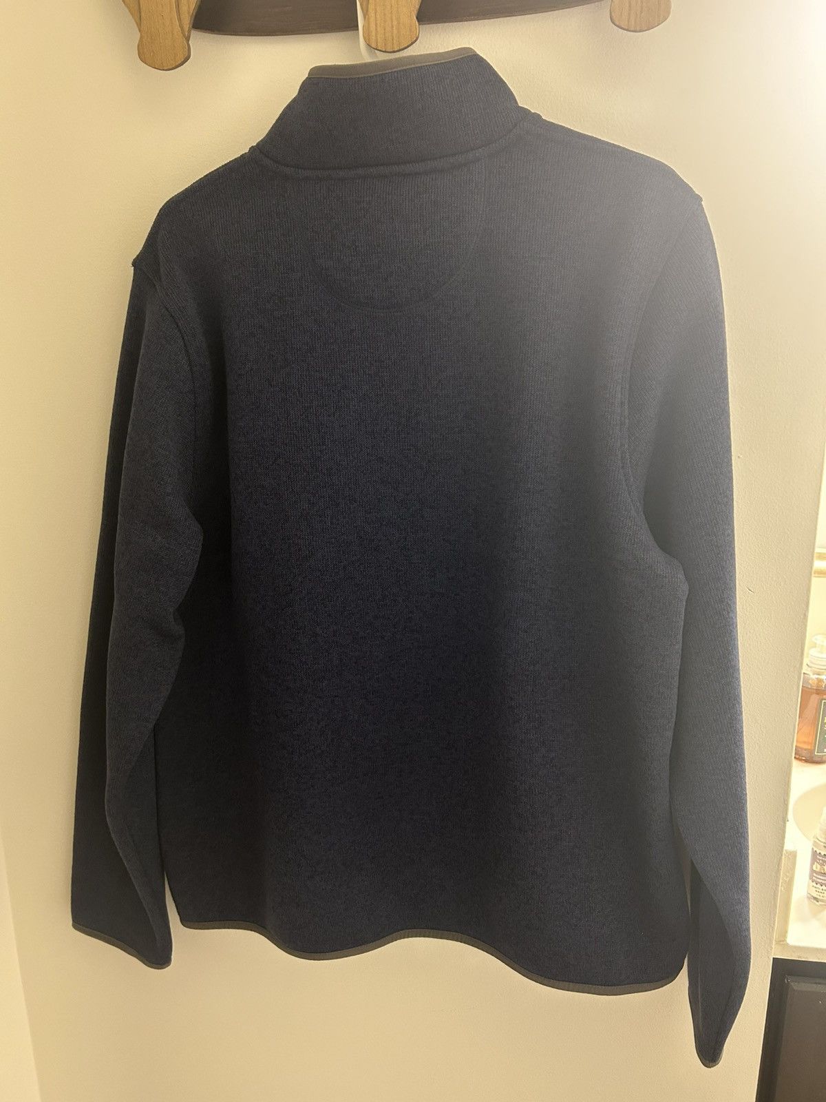 L.L. Bean L.L. Bean Men’s Fleece Pullover Sweater Dark Blue Size US L / EU 52-54 / 3 - 5 Thumbnail
