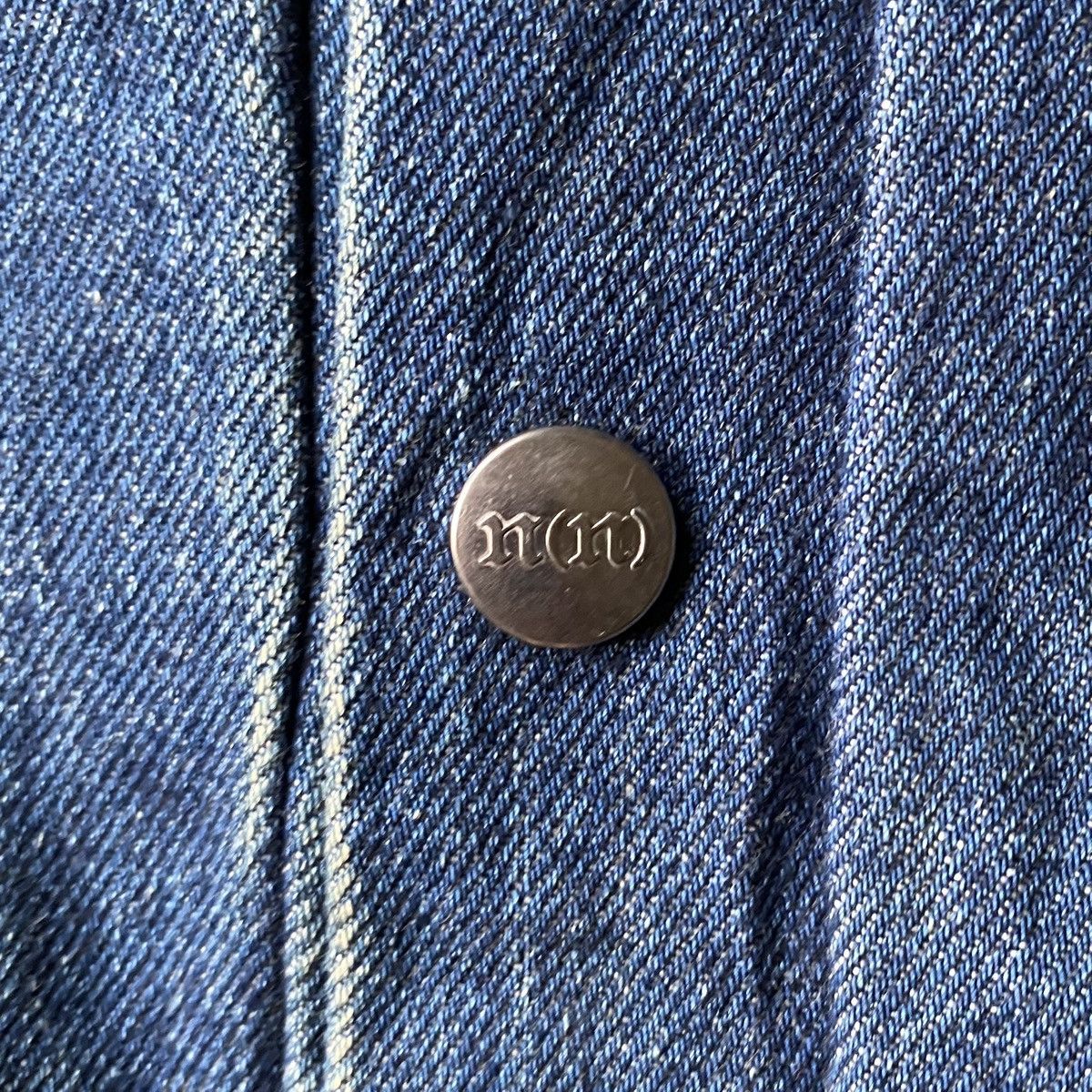 Number (N)ine × Takahiromiyashita The Soloist. Vintage 1998 Number (N)ine Removable Denim Jacket Size US M / EU 48-50 / 2 - 10 Thumbnail