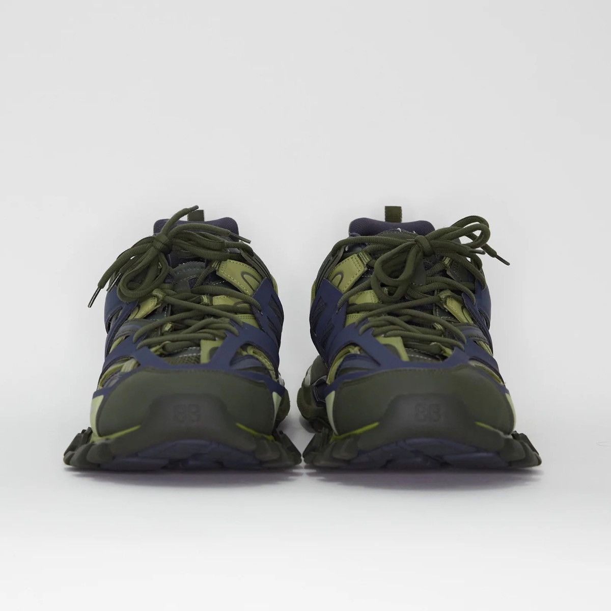 Balenciaga BALENCIAGA TRACK SNEAKER - GREEN & NAVY Size US 14 / EU 47 - 2 Thumbnail