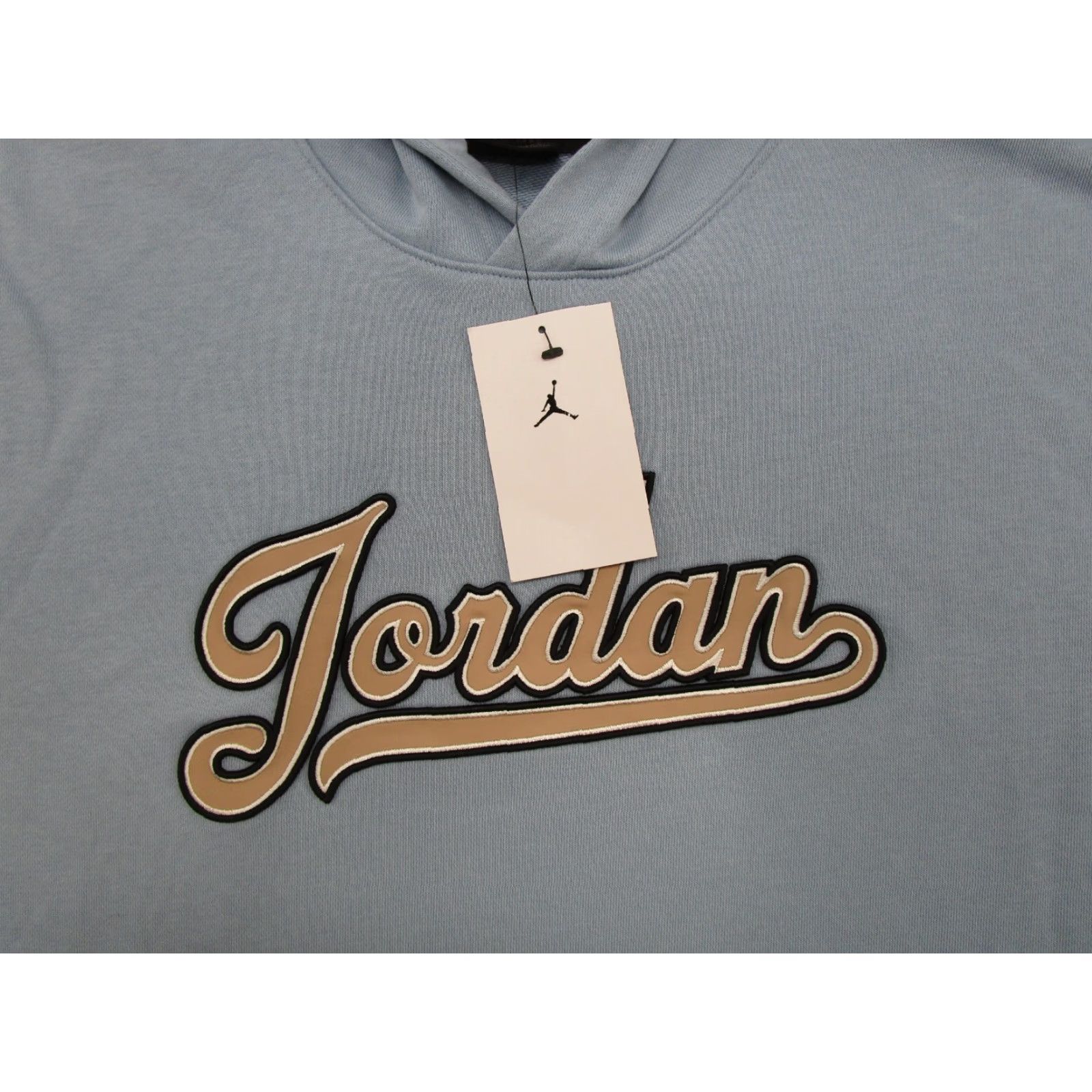 Jordan Brand Jordan Hoodie Size M Blue Flight MVP Fleece Pullover NEW Mens Size US M / EU 48-50 / 2 - 2 Thumbnail