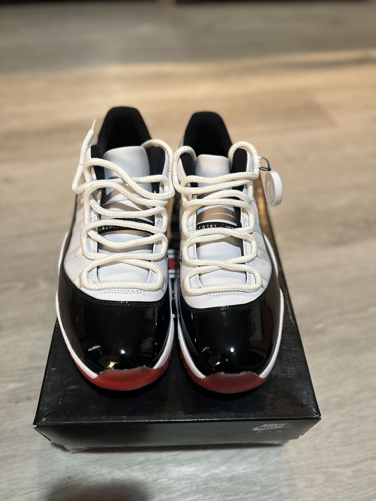 Jordan 11 Retro Low concord Bred toe