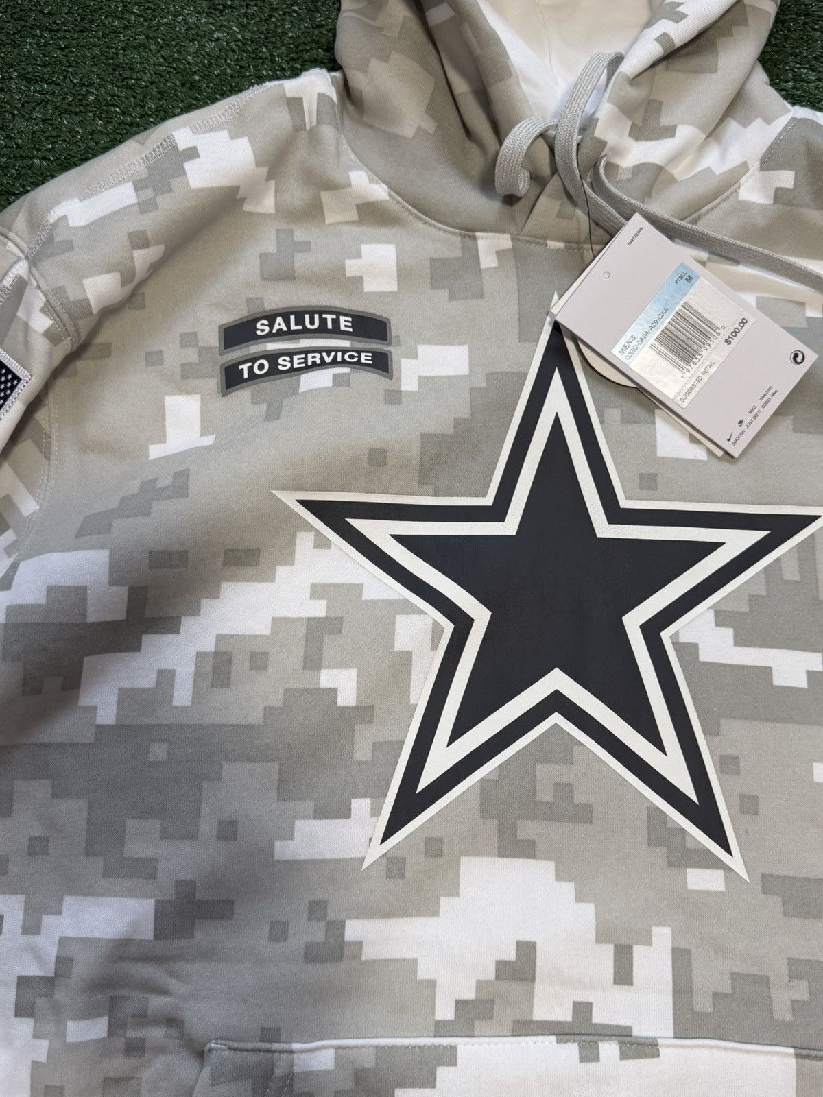 Nike Dallas Cowboys Arctic Camo 2024 Salute to Service Club Size US M / EU 48-50 / 2 - 2 Thumbnail