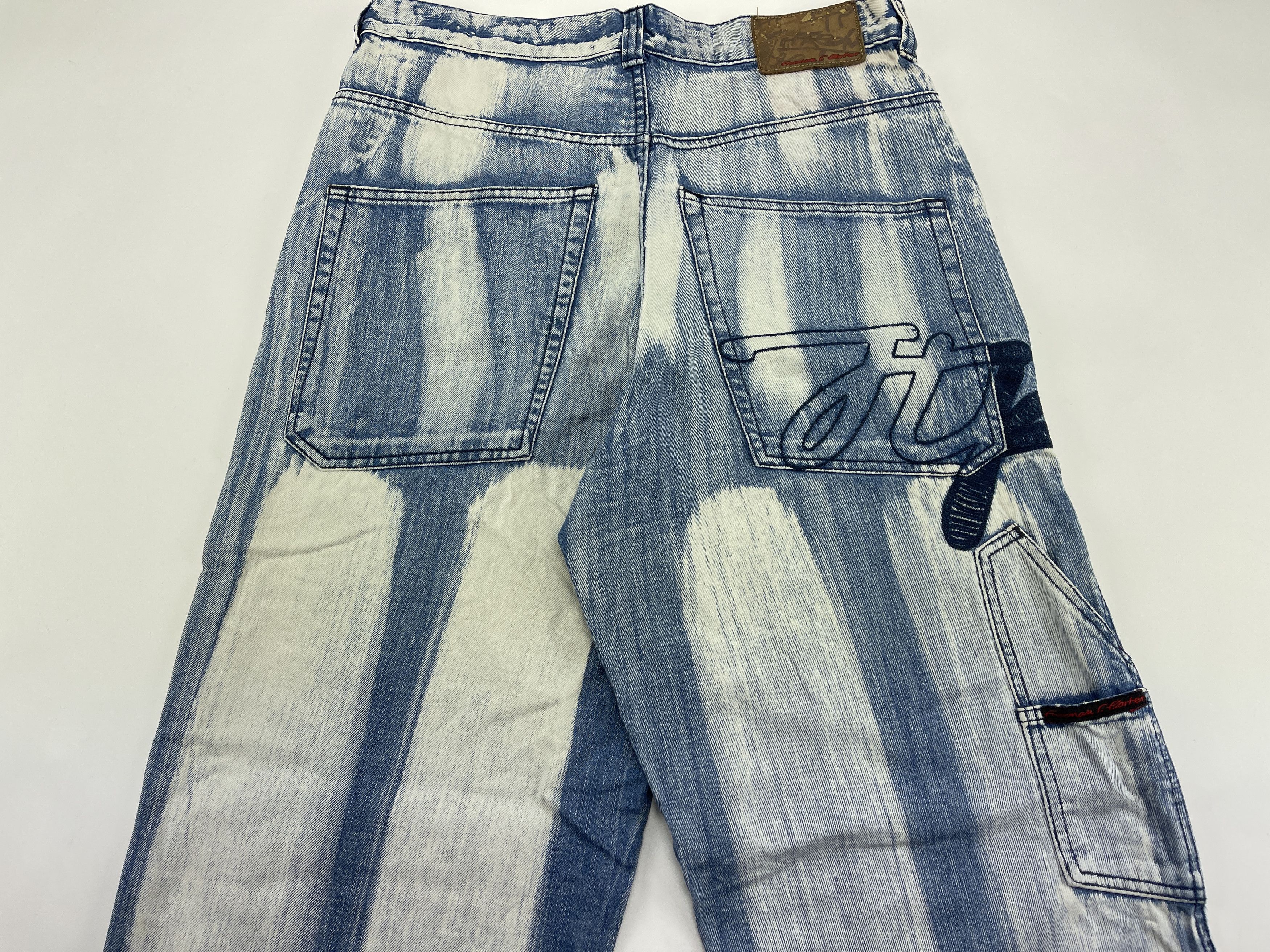 Freeman T. Porter Freeman T. Porter jeans, vintage hip hop baggy, acid wash 34 Size US 34 / EU 50 - 3 Thumbnail