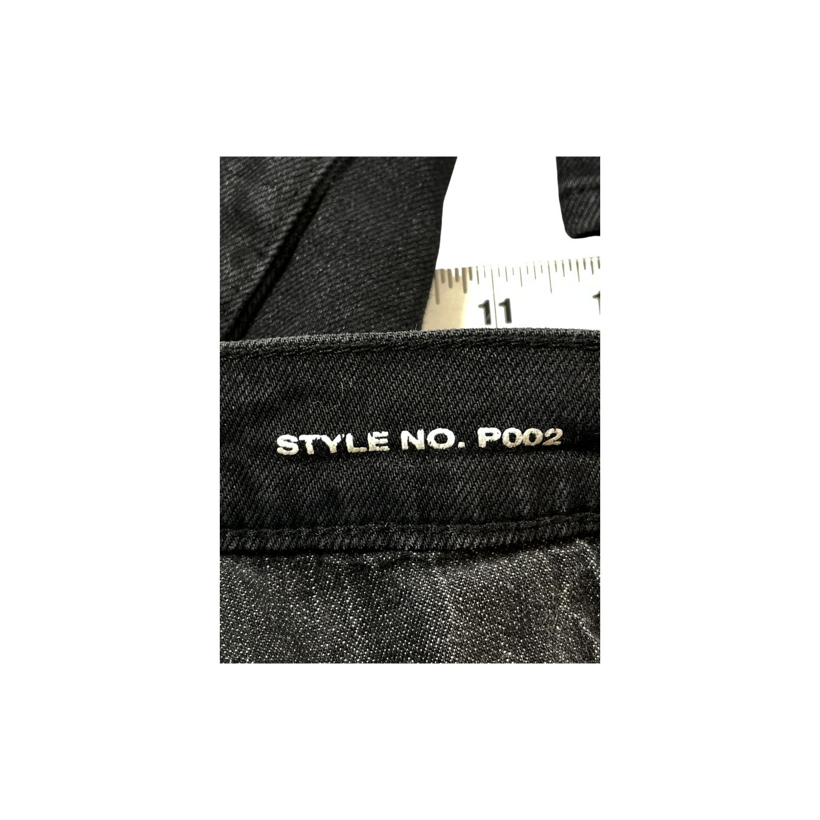 Purple Brand Purple Brand Denim Black Cargo Pants Size US 31 - 4 Thumbnail