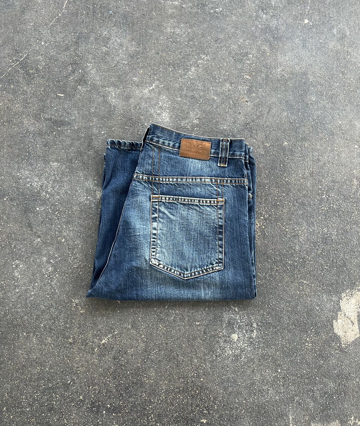 image of Dolce Gabbana x Vintage Y2K Dolce & Gabbana Jean Short in Blue, Men's (Size 38)