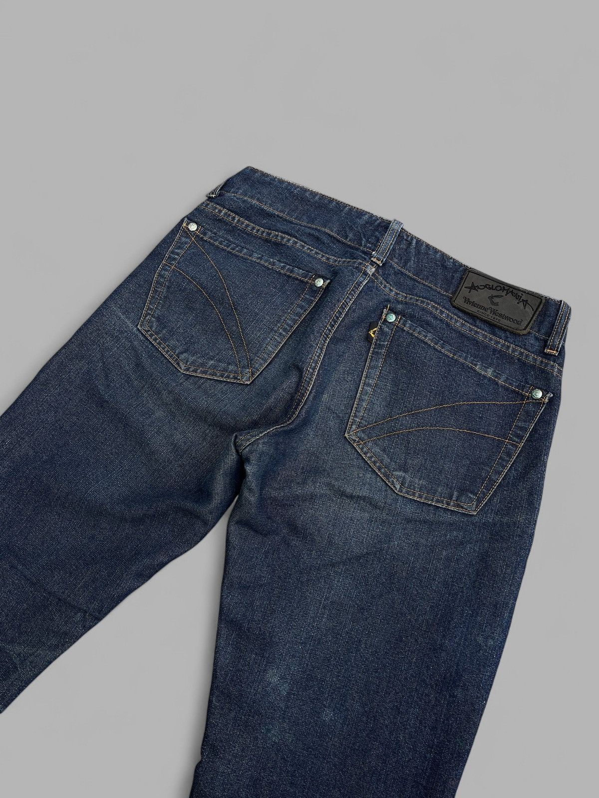 Vivienne Westwood 🔥90's Vivienne Westwood Anglomania Bootcut Flared Jeans. Size US 30 / EU 46 - 7 Thumbnail