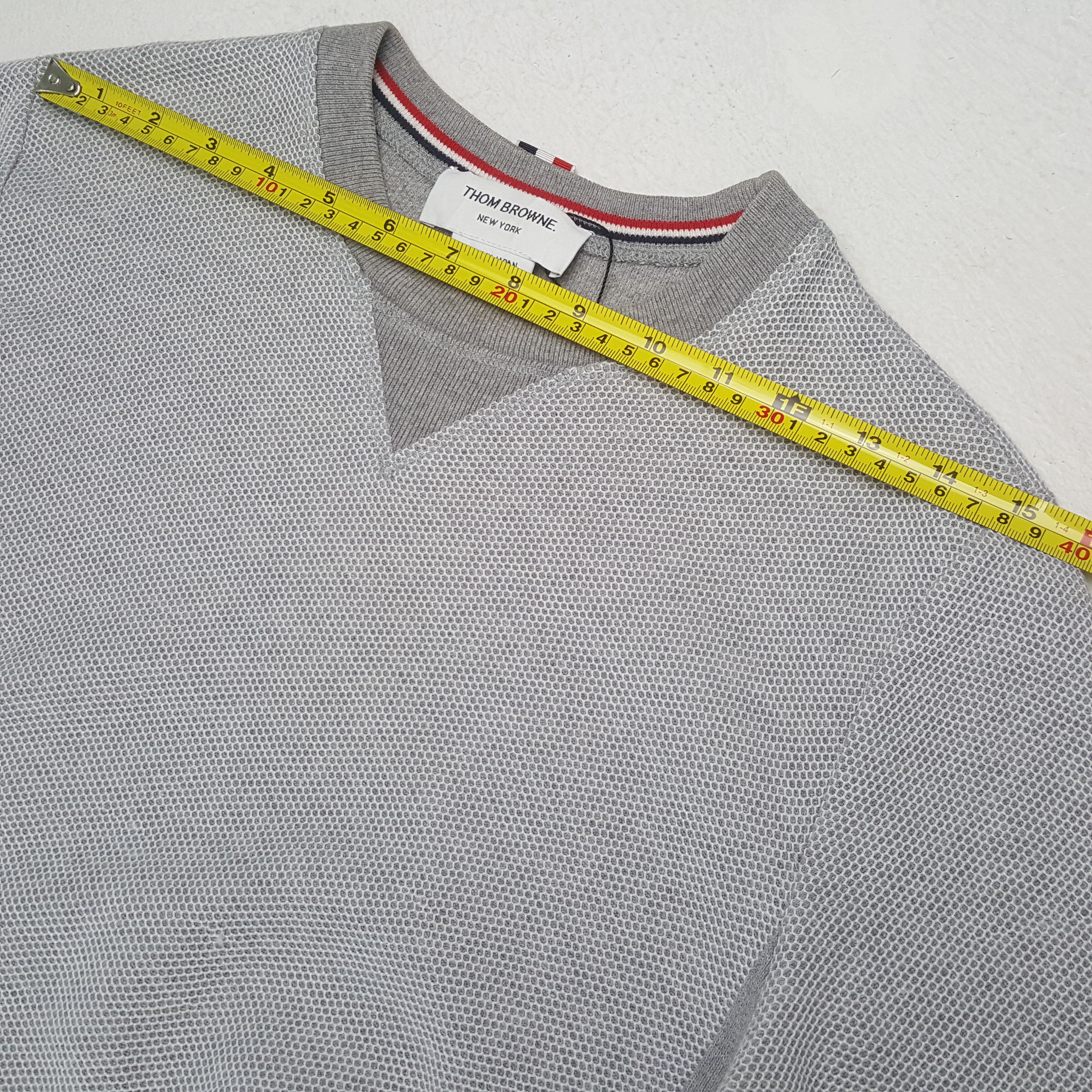 Thom Browne Thom Browne Fashion Brand Designer Sweatshirt RR28 Size US XS / EU 42 / 0 - 4 Thumbnail