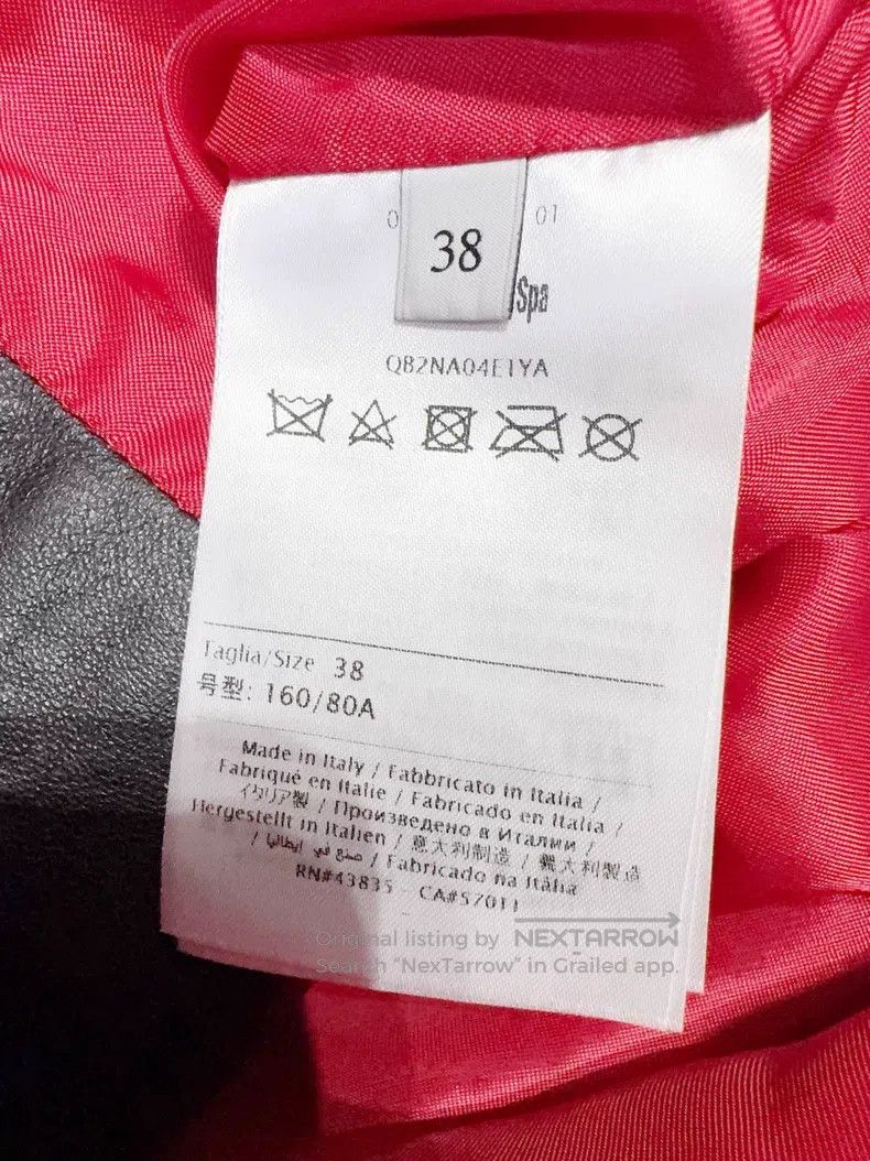 Valentino Valentino Leather coat Size S / US 4 / IT 40 - 5 Thumbnail