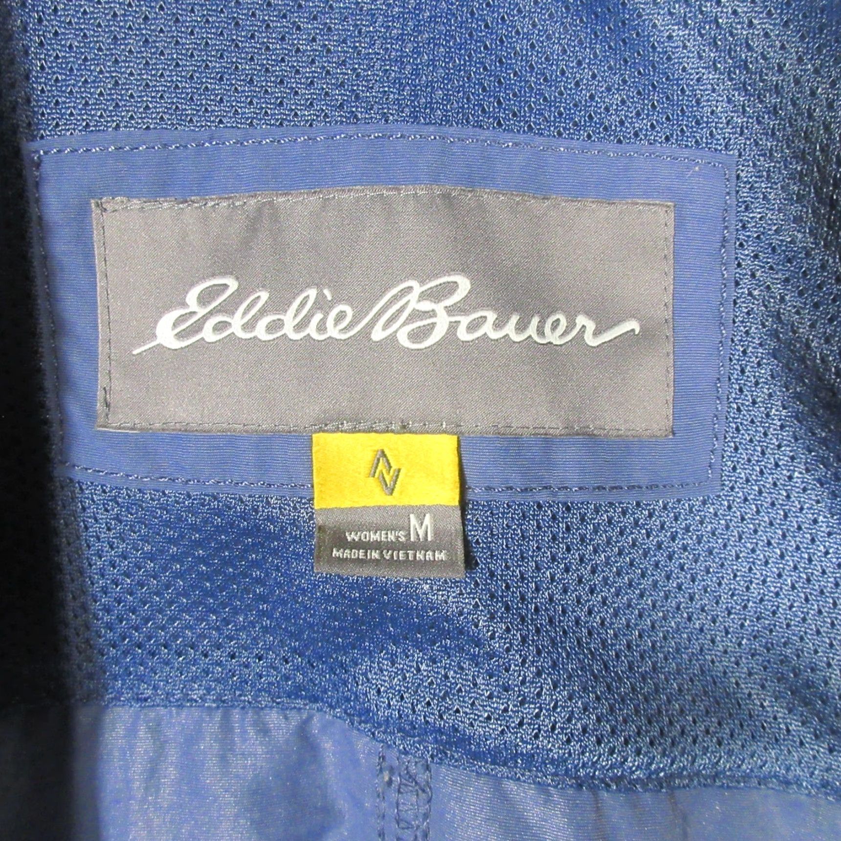 Eddie Bauer Eddie Bauer Jacket Parka Women M Blue Hooded Lightweight Nylon Vented Back Breathable Soft Shell Pockets Zip EUC Size M / US 6-8 / IT 42-44 - 4 Thumbnail