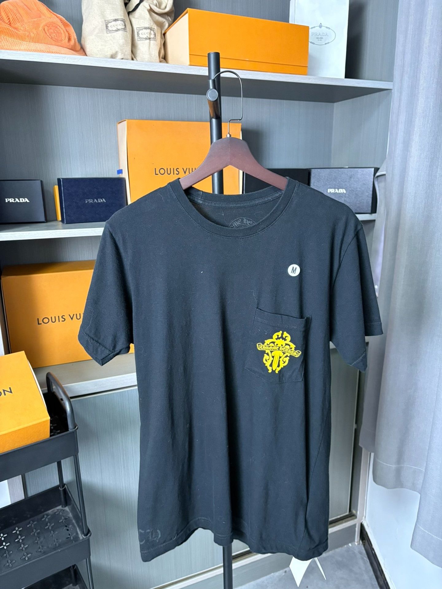 Chrome Hearts Chrome Hearts Yellow T-Shirt M Men Size US M / EU 48-50 / 2 - 1 Thumbnail