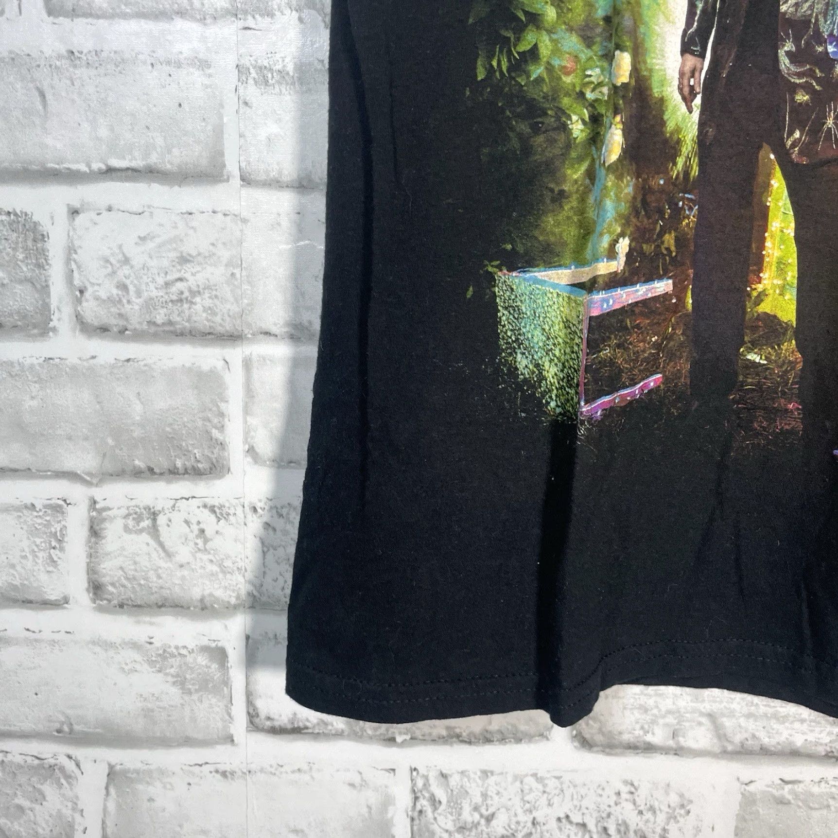 Vintage Elton John Tour Tee 2018 Black Graphic T-Shirt Mens Size S 100% Cotton Size US S / EU 44-46 / 1 - 5 Thumbnail