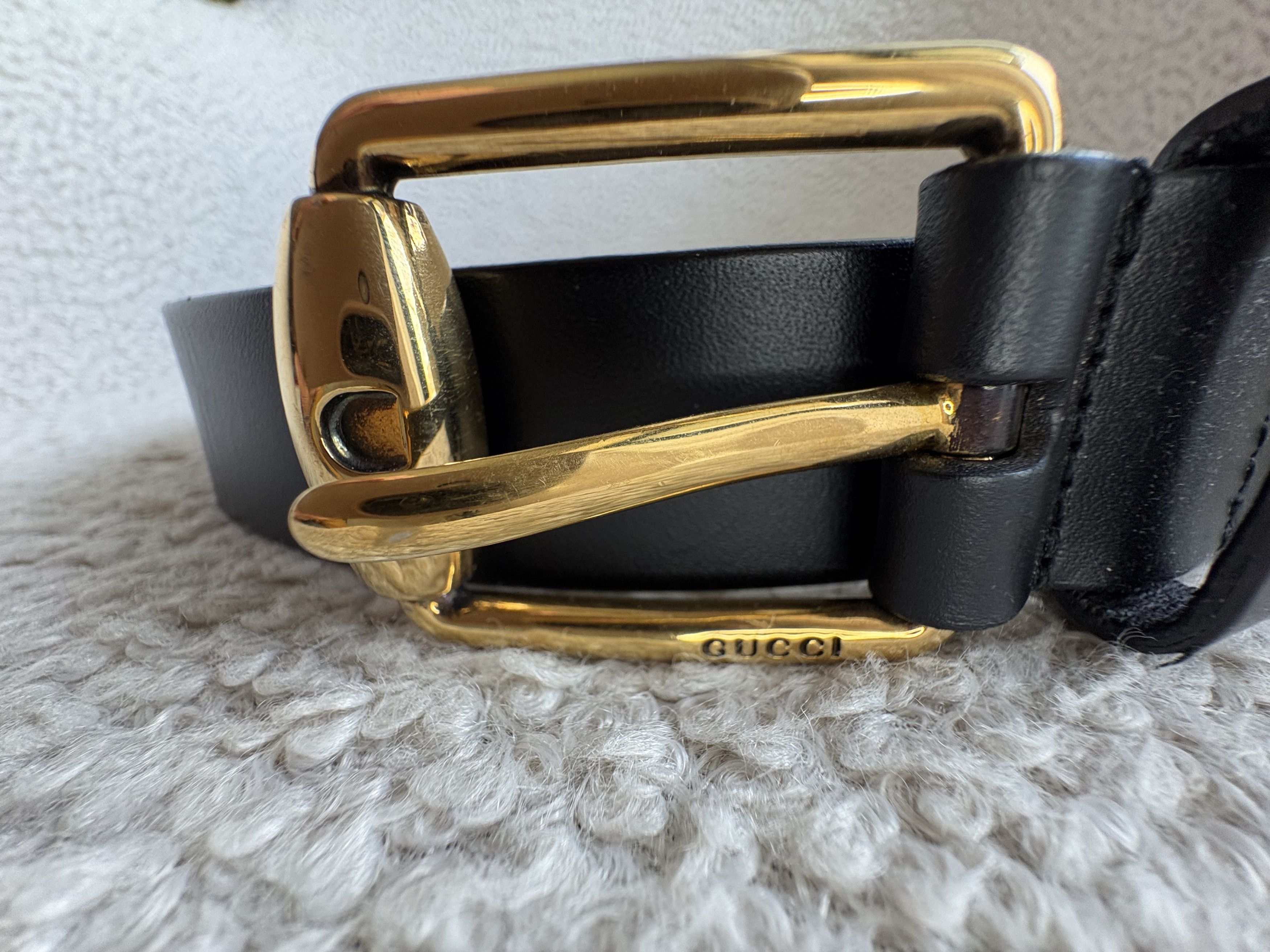 Gucci Classic Style Belt Size 38 - 4 Thumbnail