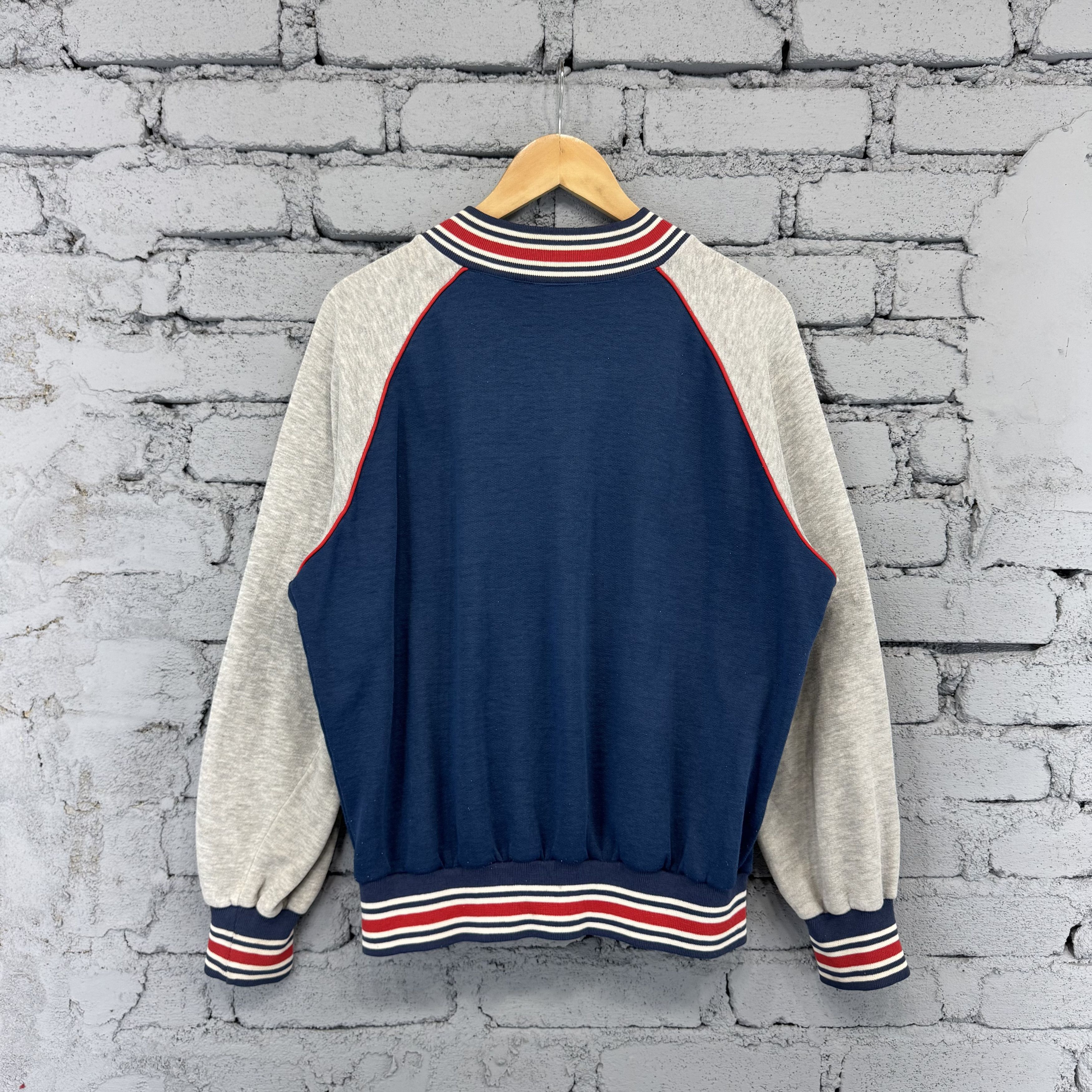 Nike Nike Small Logo Varsity Zipper Sweater Streetwear Size US L / EU 52-54 / 3 - 2 Thumbnail