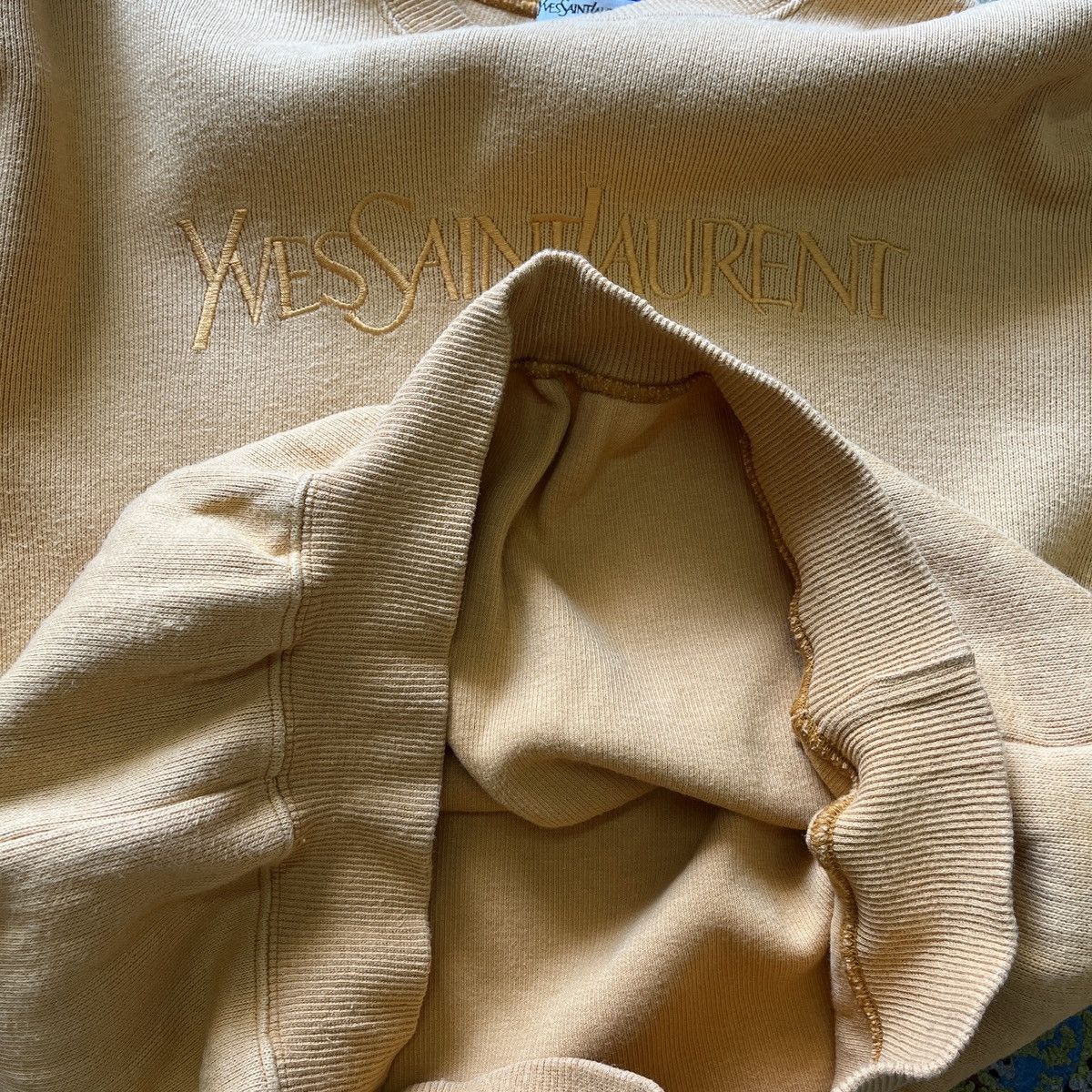 Vintage Sun Faded Vintage Yves Saint Laurent Sweater Size US M / EU 48-50 / 2 - 17 Thumbnail