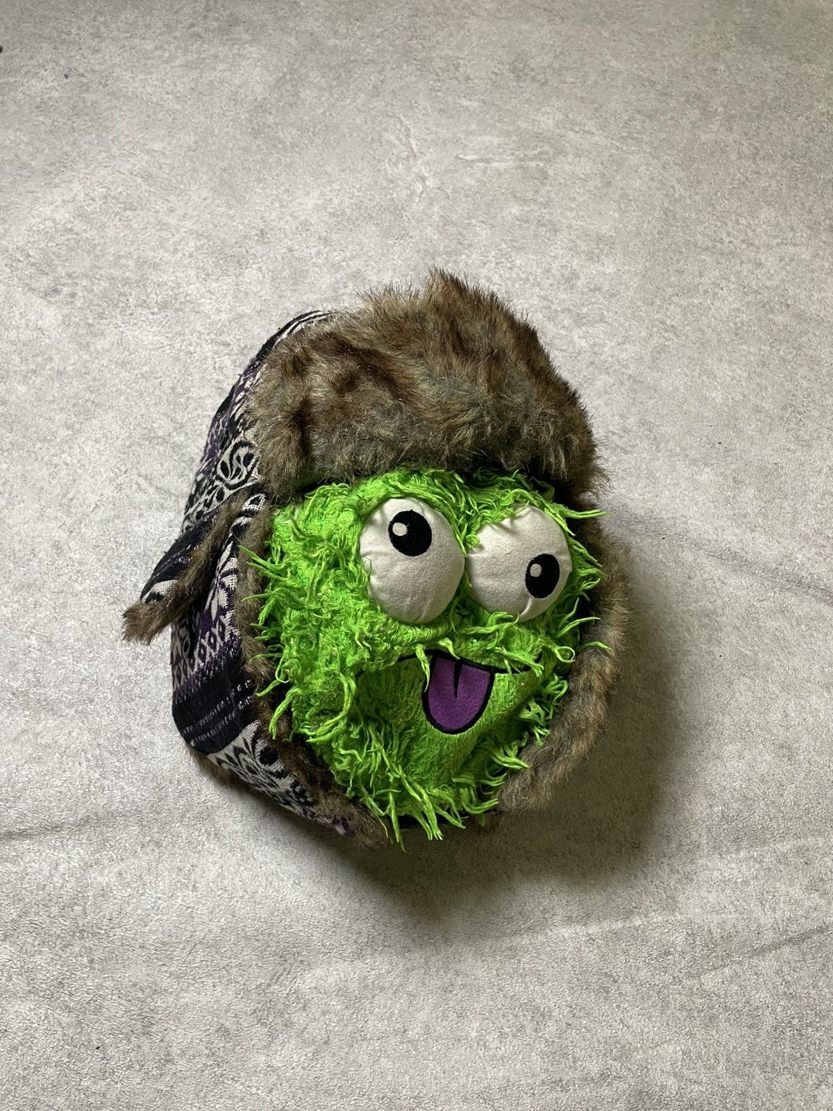 If Six Was Nine X2 Hat Y2K Vintage Nordic Trapper With Faux Fur Lining Size ONE SIZE - 2 Thumbnail