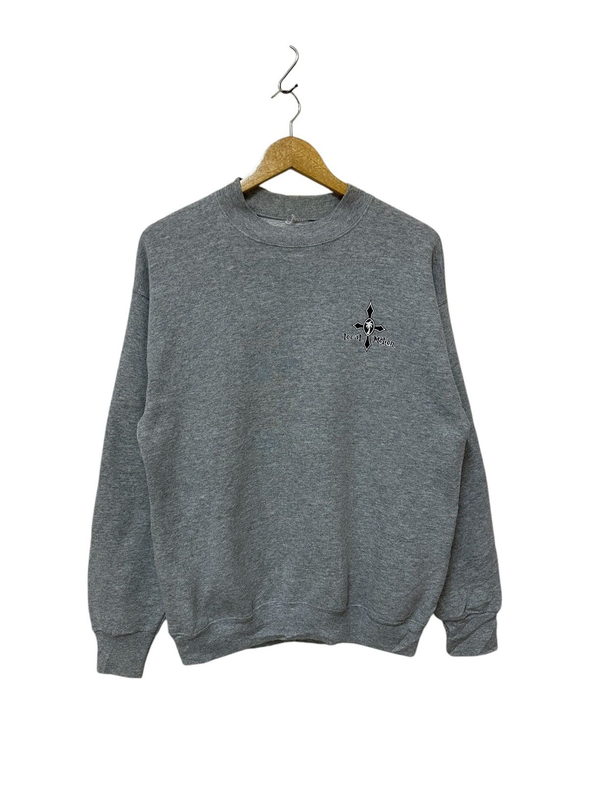 Vintage Vintage 90s local motion sweatshirt Size US M / EU 48-50 / 2 - 2 Thumbnail