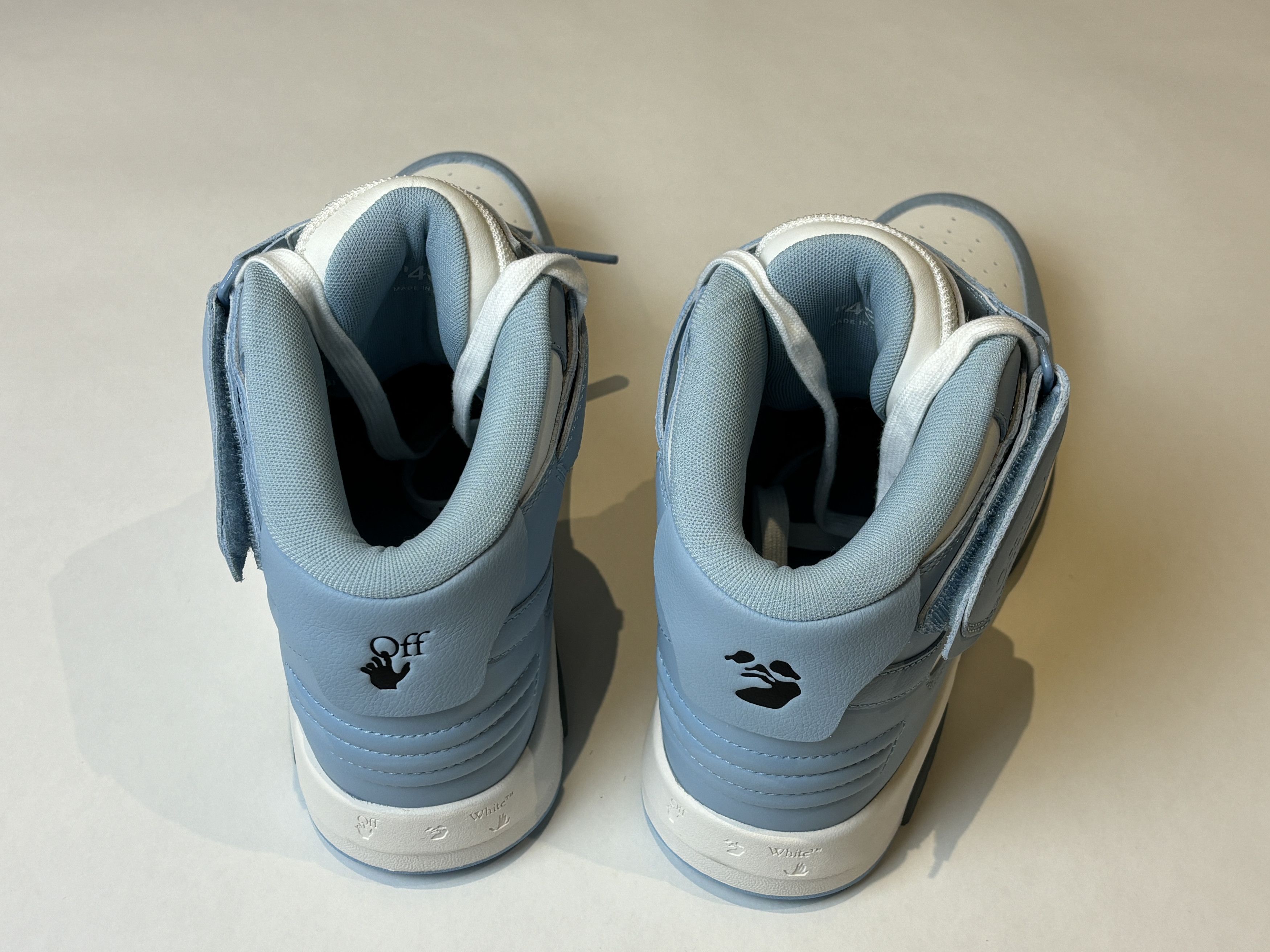 Off-White Out of Office White/Blue Size US 10 / EU 43 - 3 Thumbnail