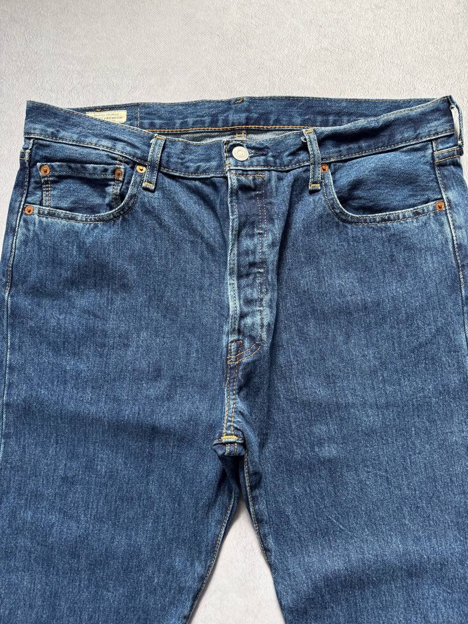 Levi's Levi's 501 Blue Denim Jeans size 36x32 Size US 36 / EU 52 - 5 Thumbnail